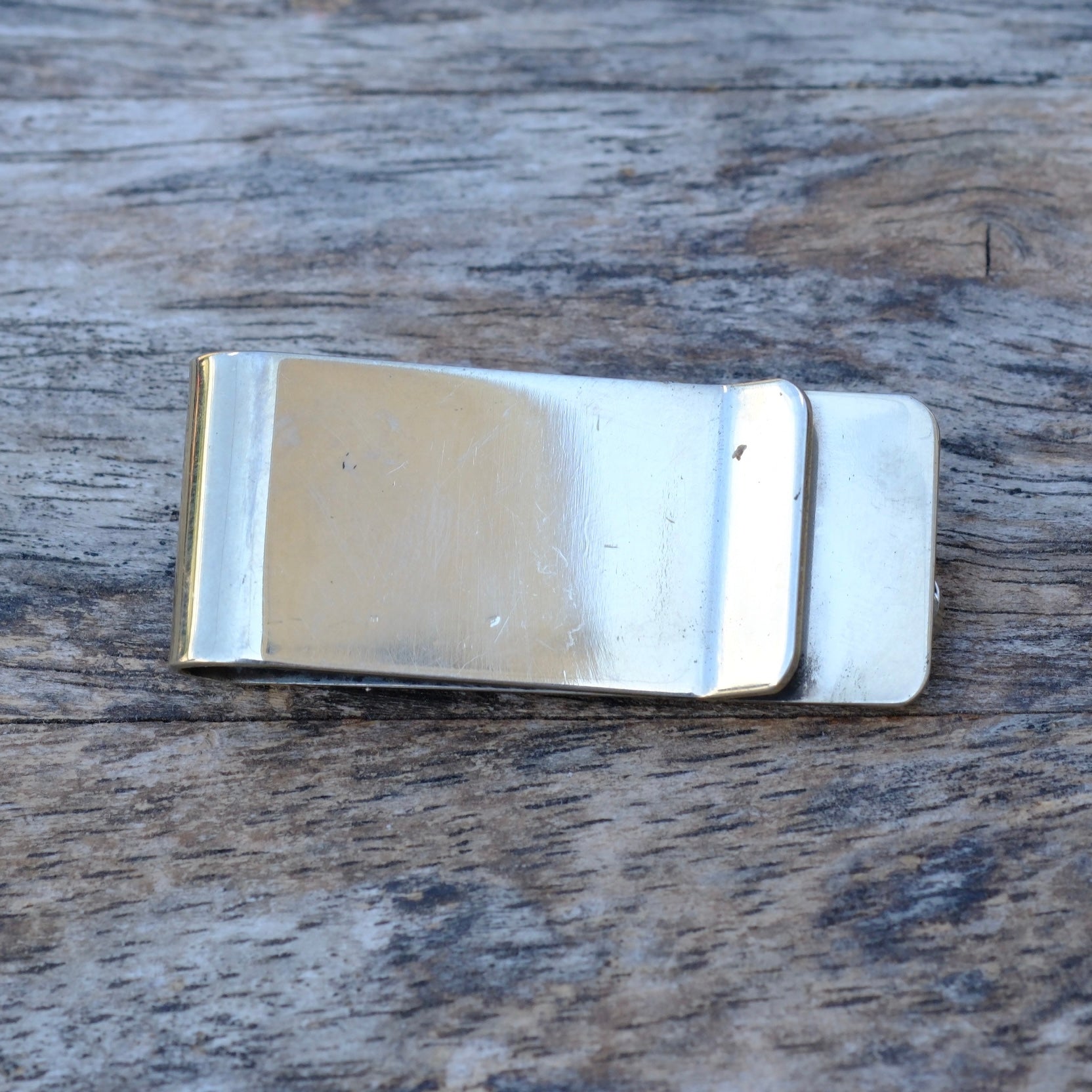 Vintage Turquoise and Coral Feather Money Clip