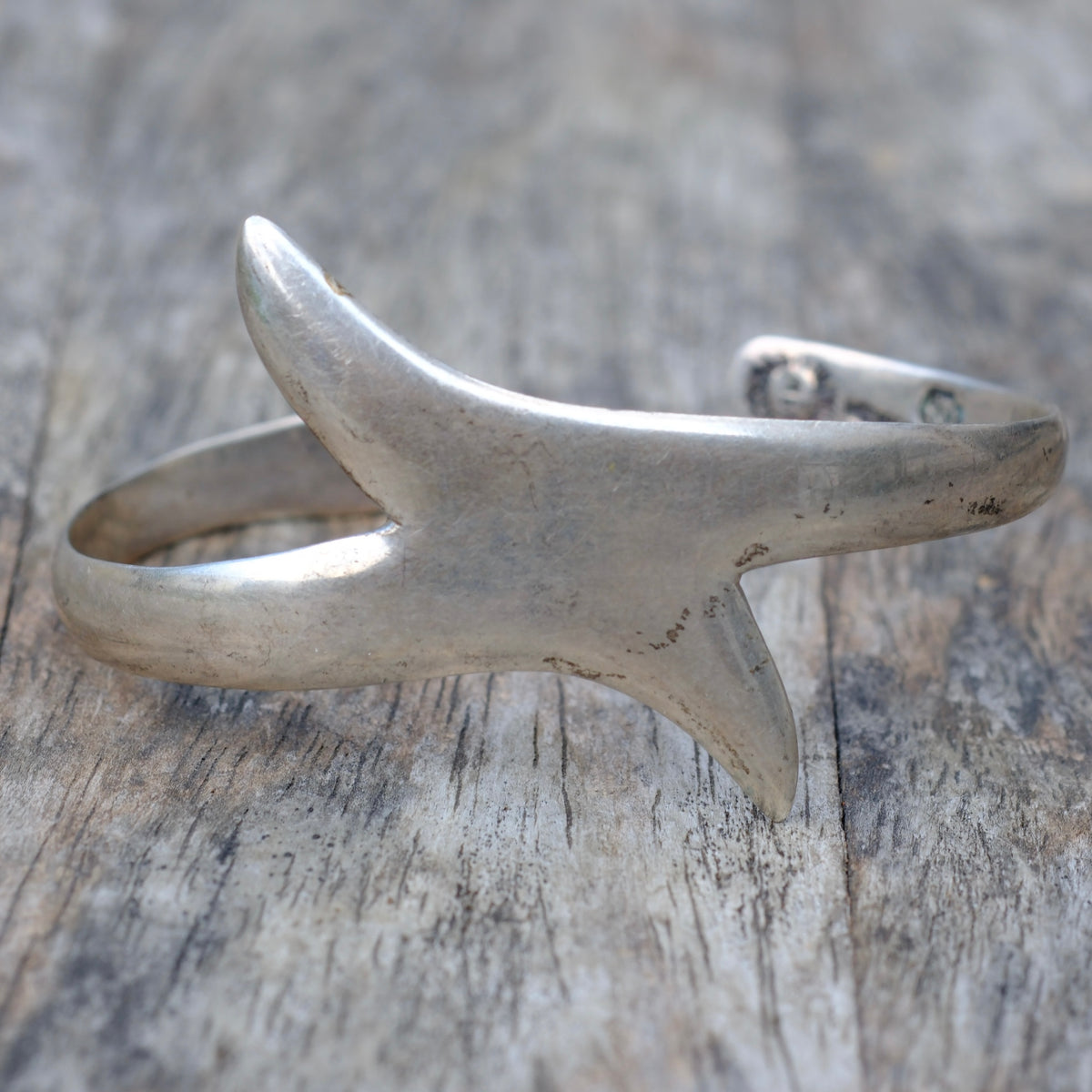 Vintage Sterling Silver Cuff Bracelet
