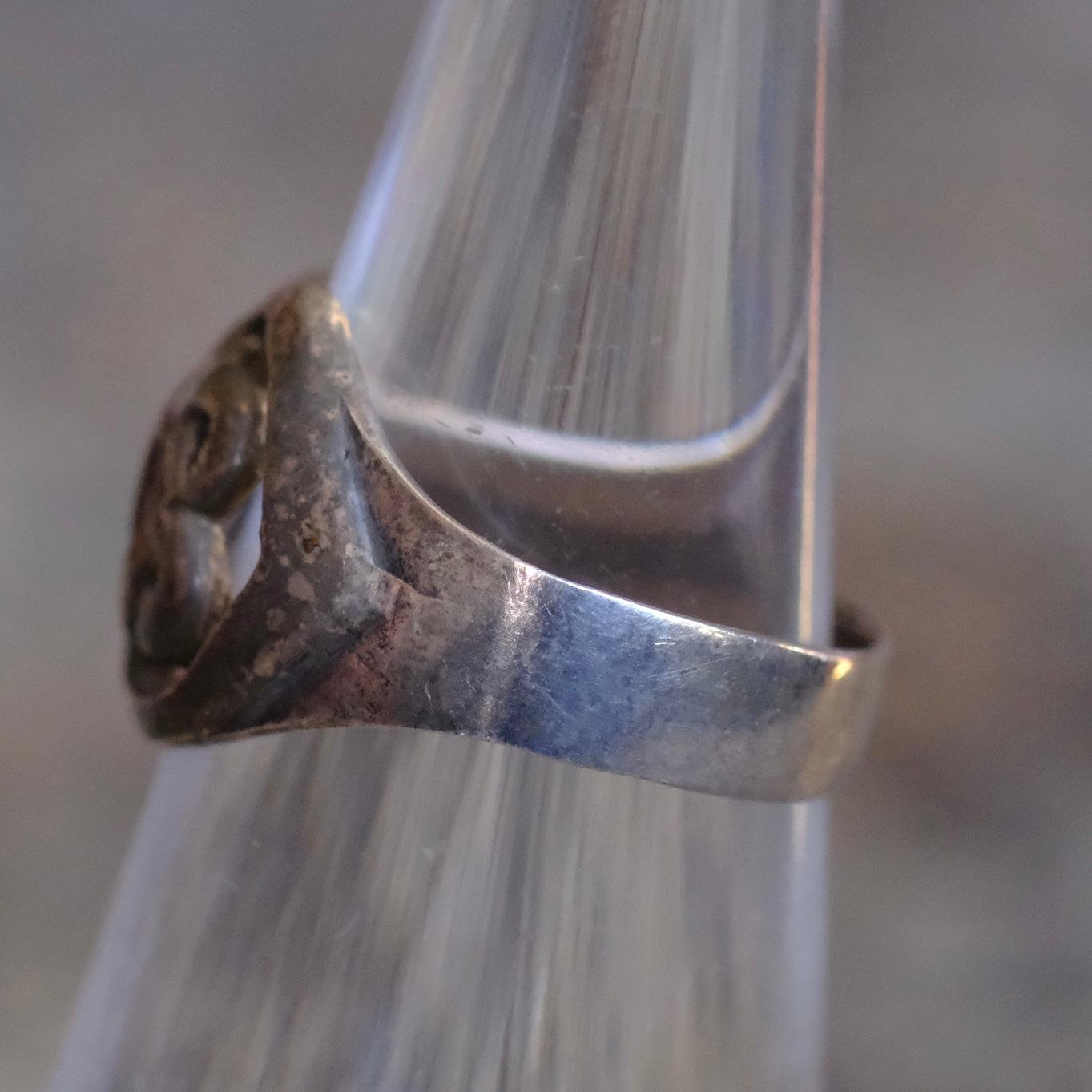 Vintage Sterling Celtic Knot Ring 6