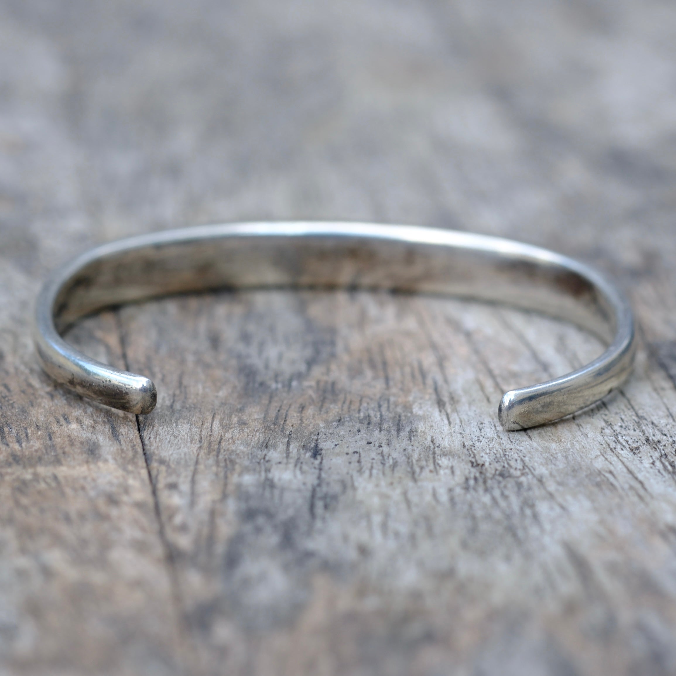 Vintage Sterling Crushed Turquoise Cuff Bracelet