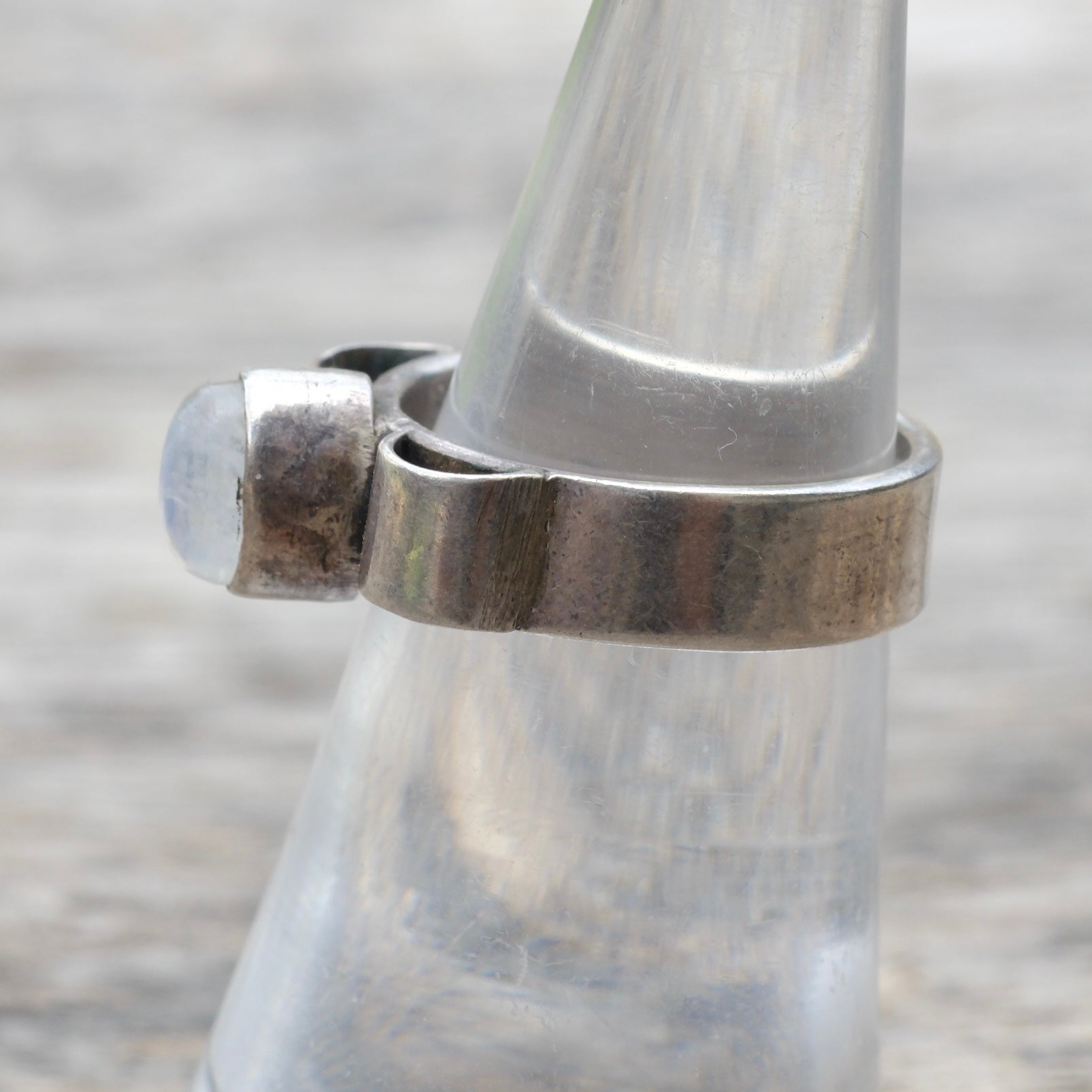 Vintage Sterling Labradorite Ring 5.75