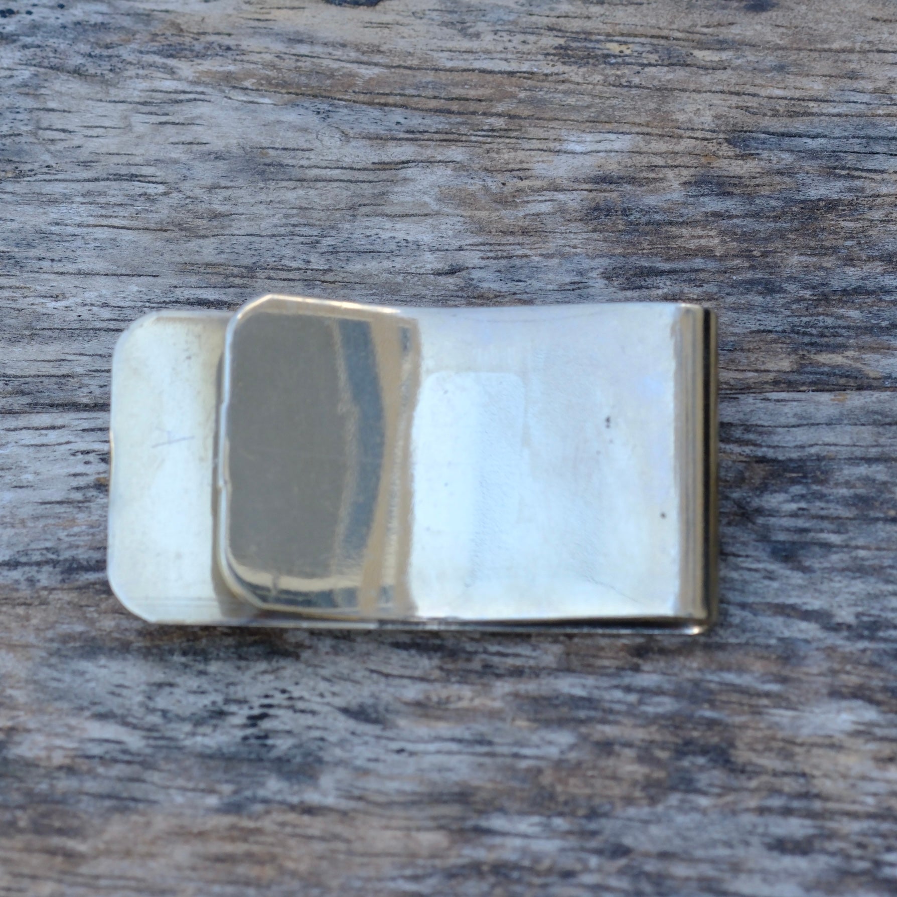 Vintage Turquoise and Coral Feather Money Clip