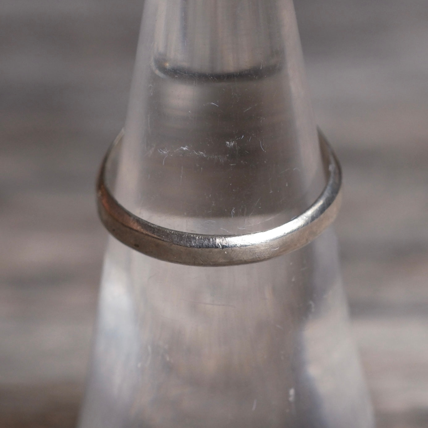 Vintage Sterling Collegiate Signet Ring 6.25