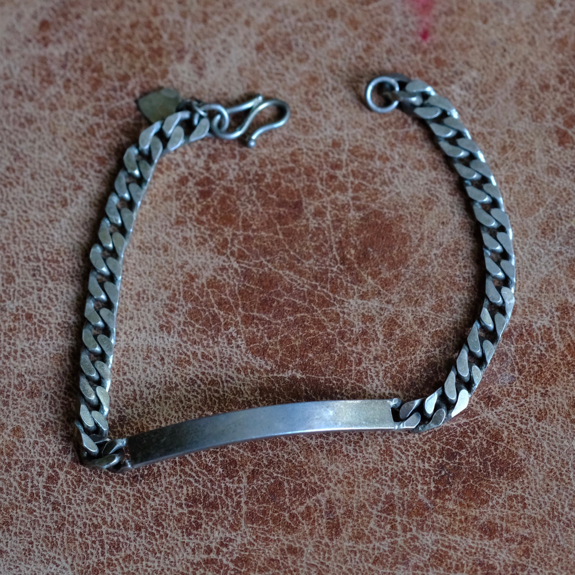 Vintage Sterling Silver ID Bracelet