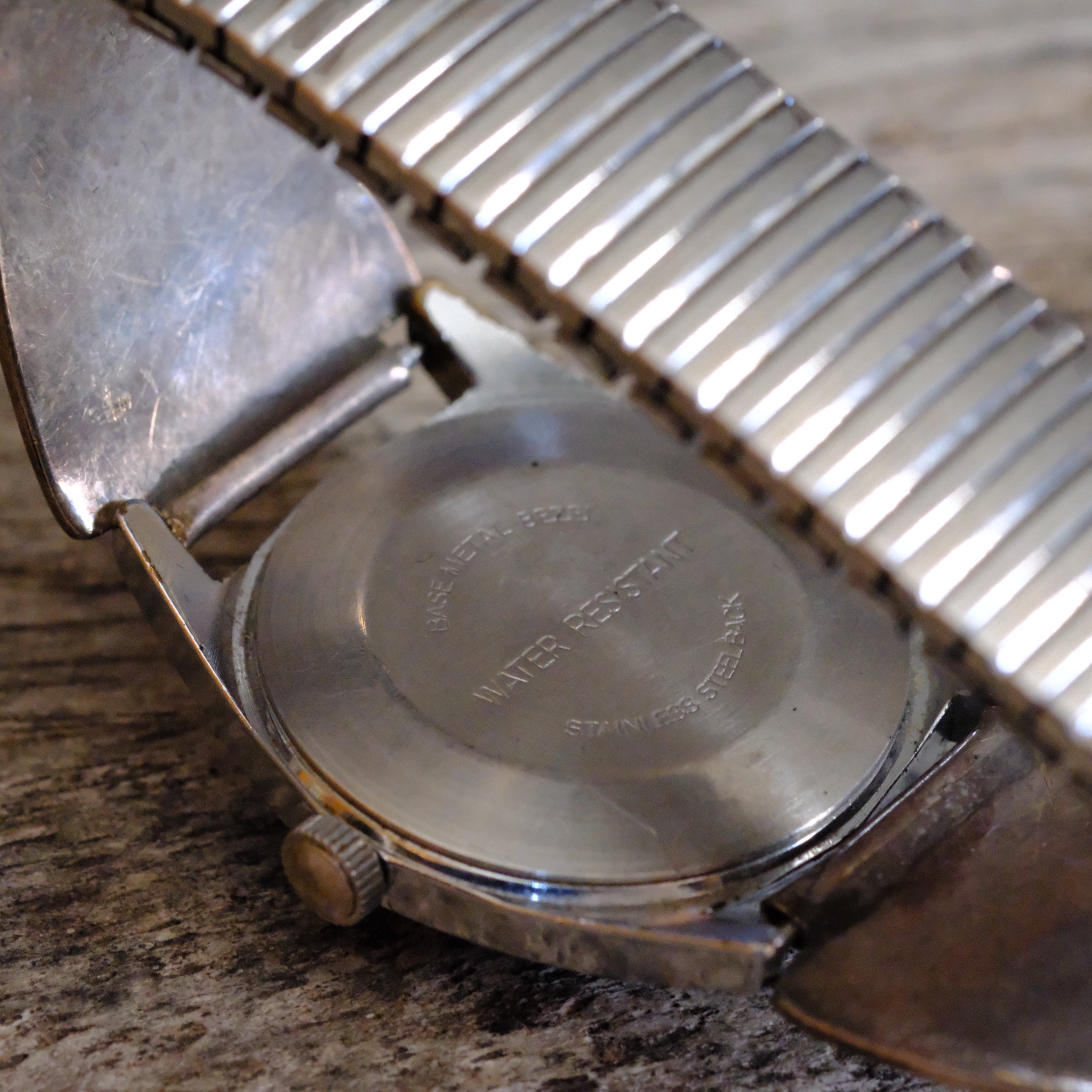 Vintage Sterling Inlay Blue Jay Watch