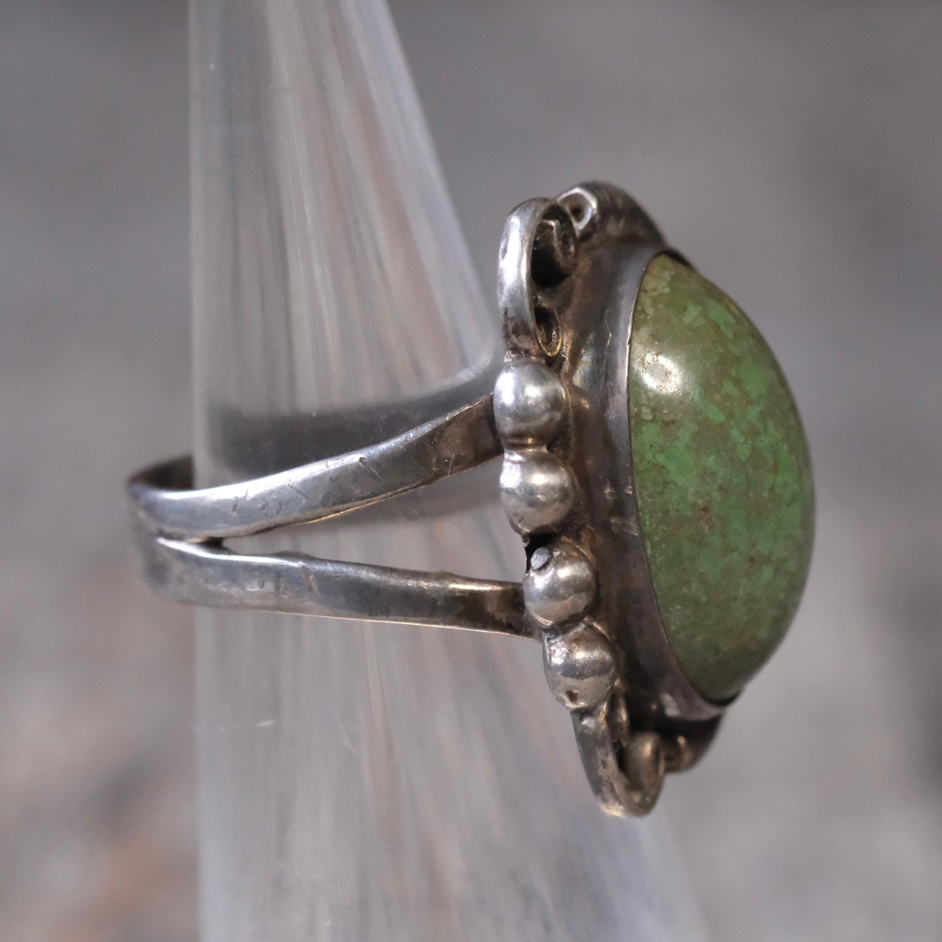 Vintage Sterling Turquoise Ring 4