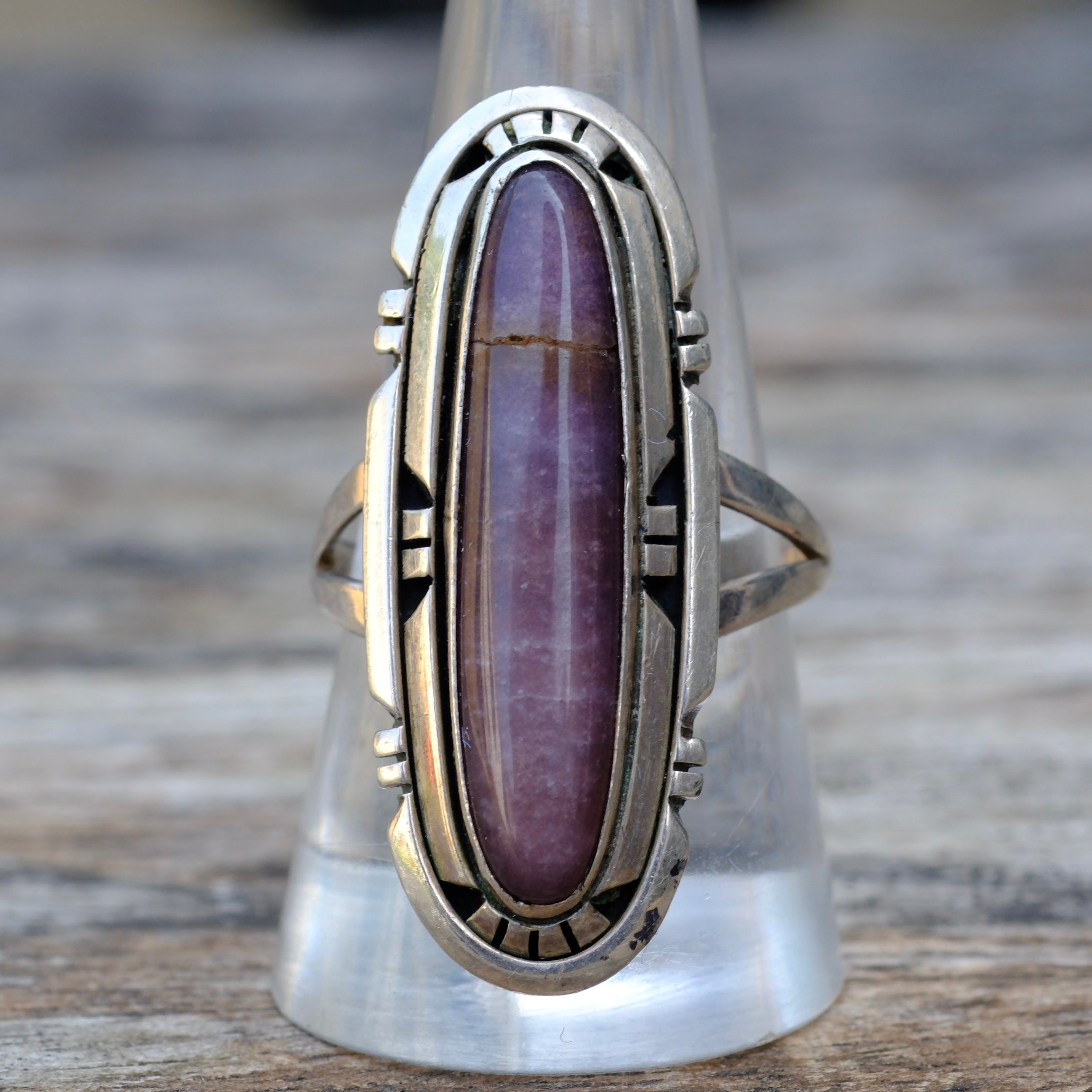 Vintage Sterling Chariote Ring 10