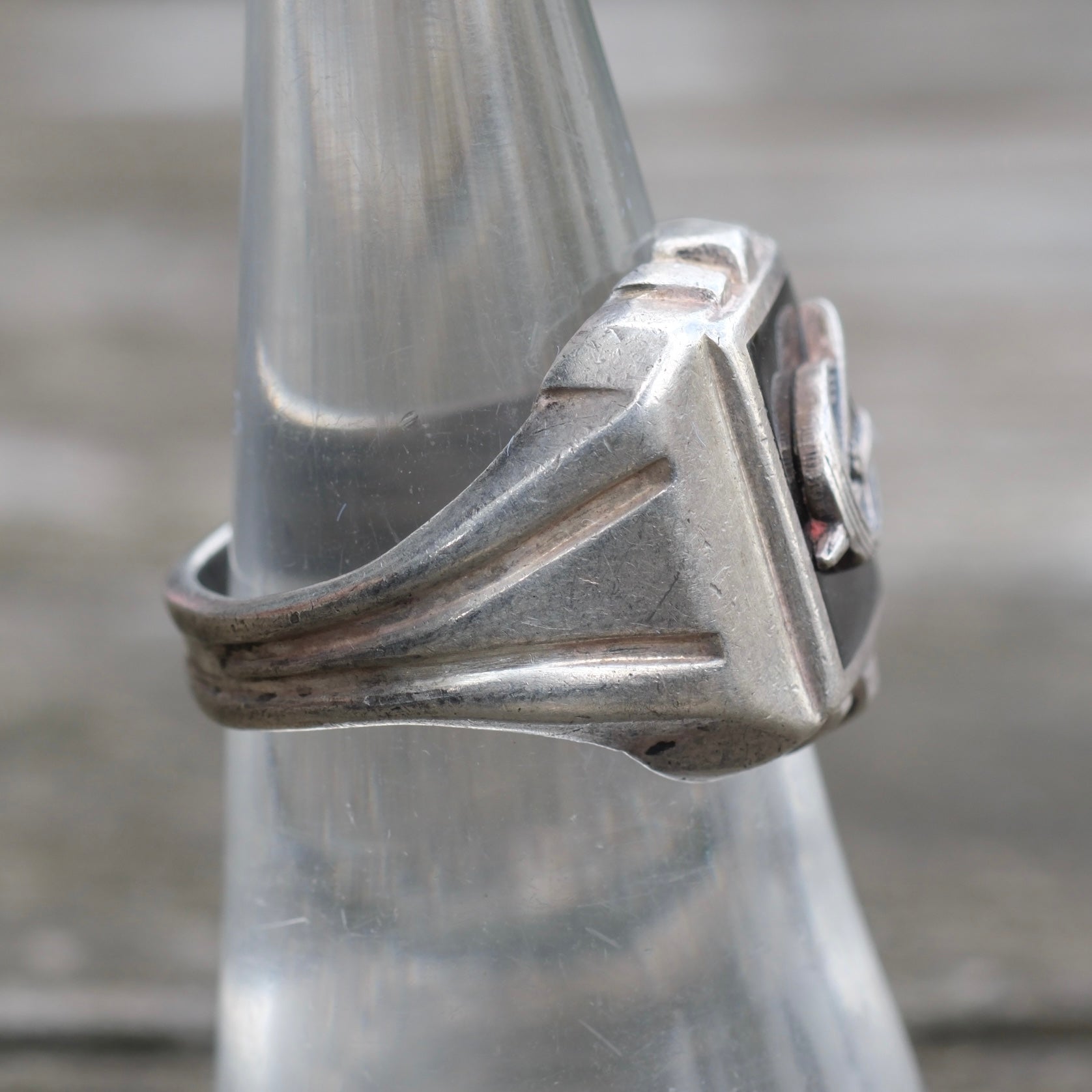 Vintage Sterling Boy Scouts Ring 6.75