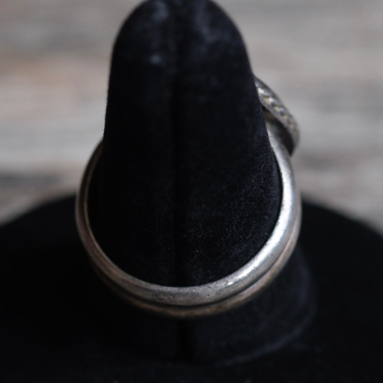 Vintage Sterling Tigers Eye Ring 8.25