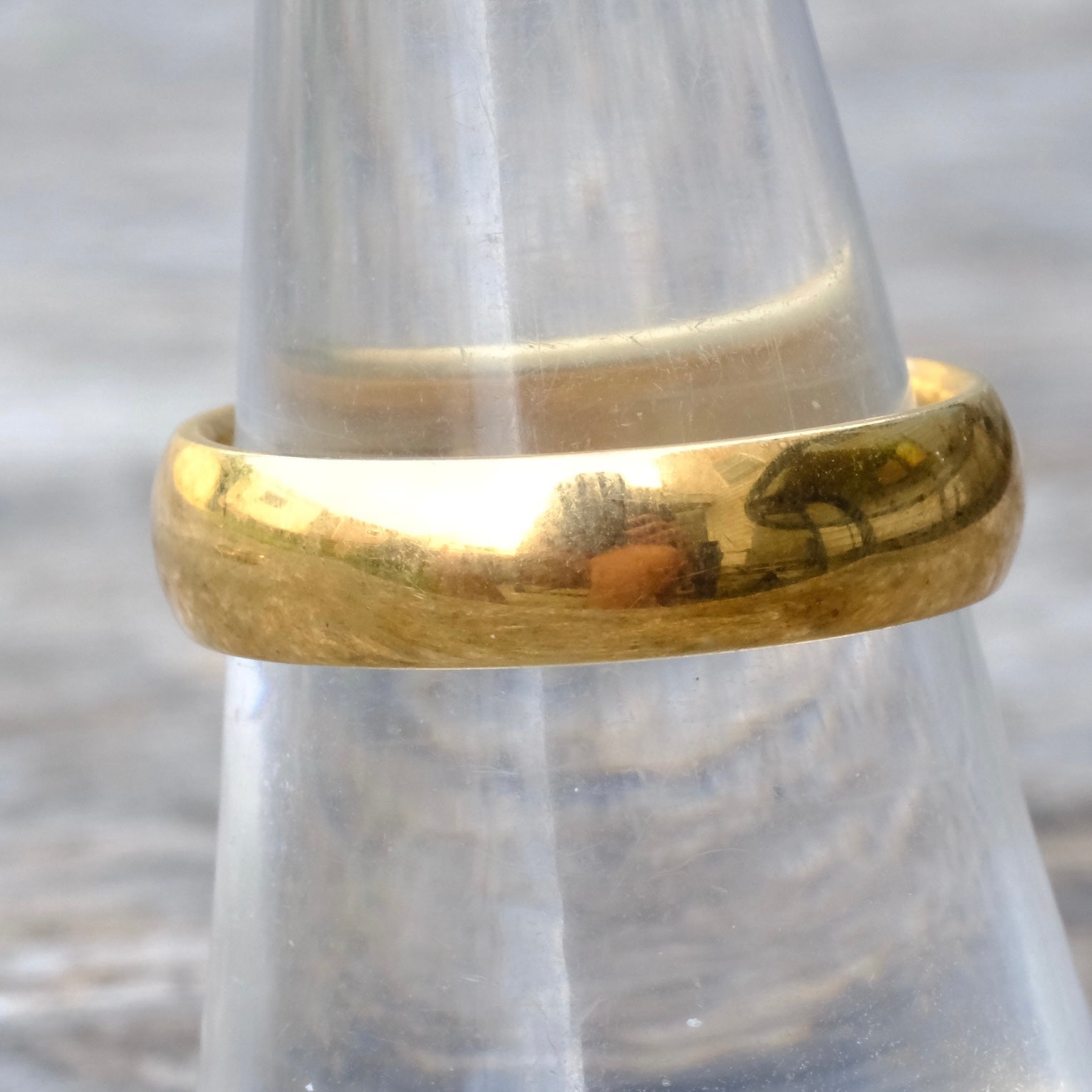 Vintage 14K Gold Band Ring 7.75