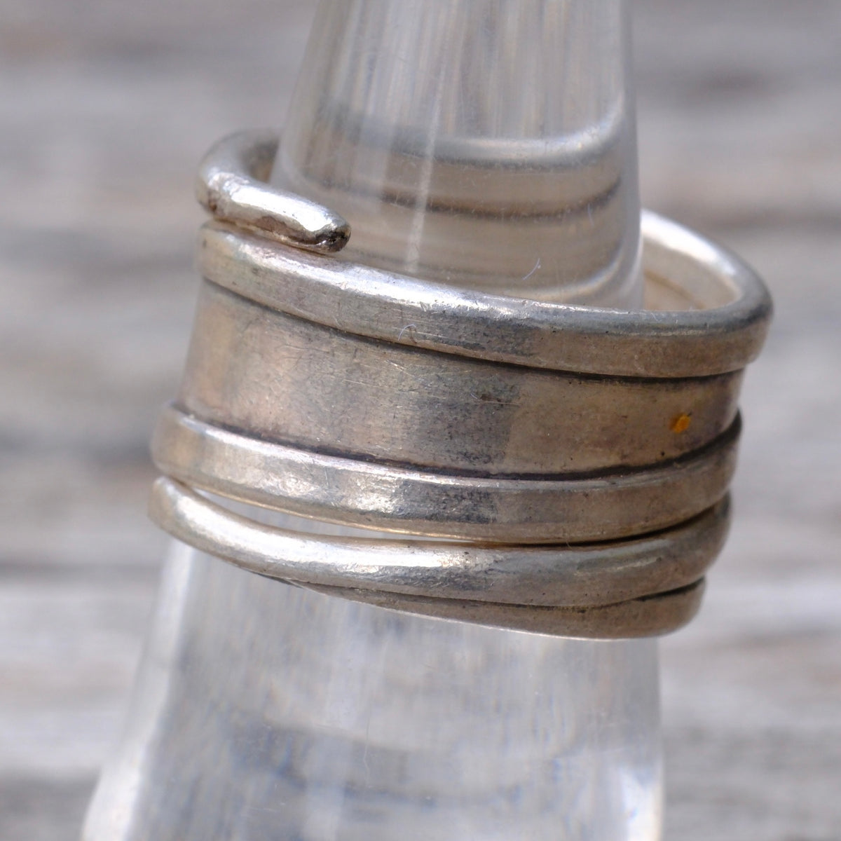 Vintage Sterling Silver Band Ring 7
