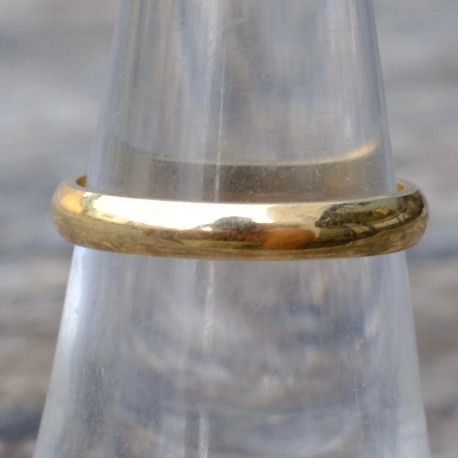 Vintage 14K Gold Band Ring 7