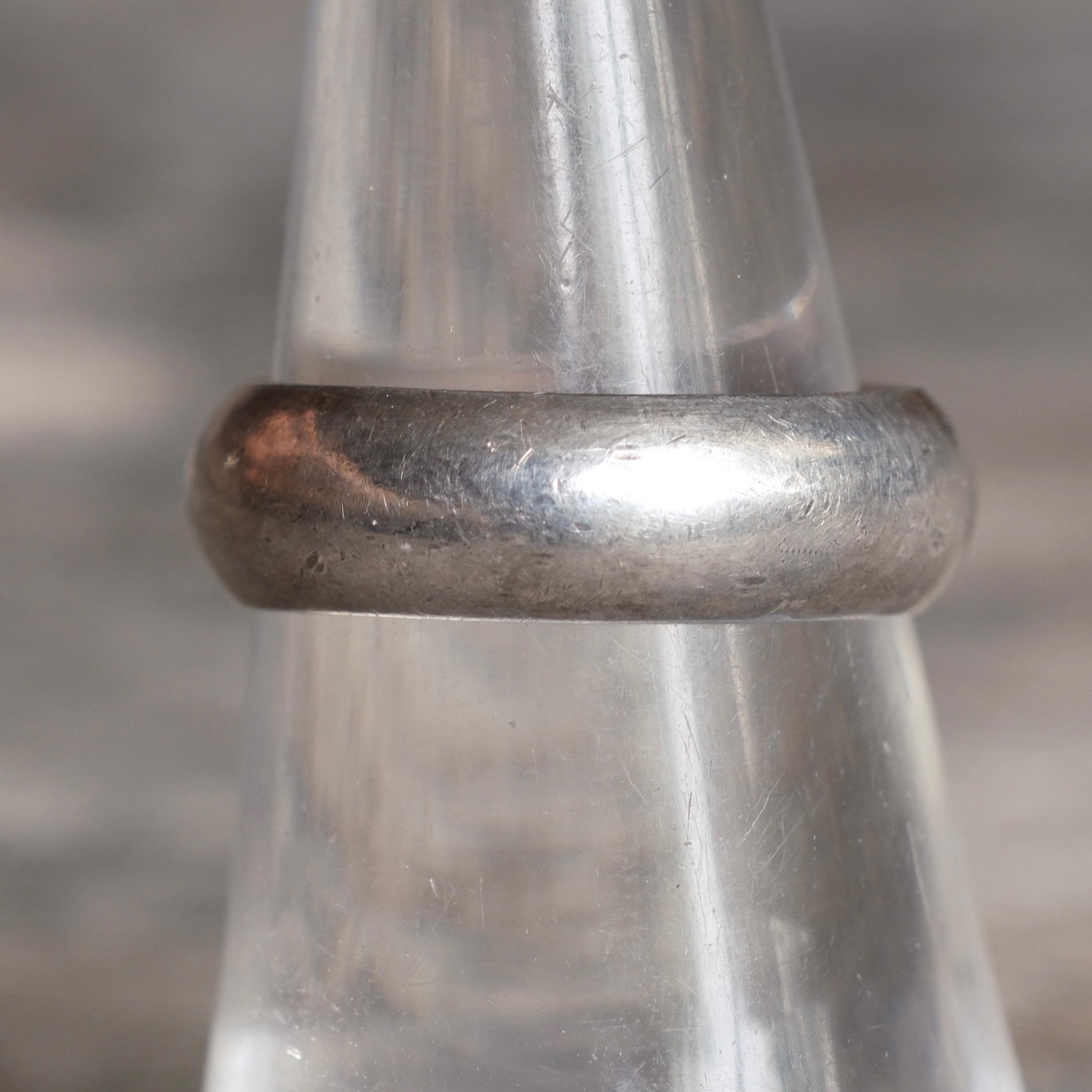 Vintage Sterling Silver Band Ring 7