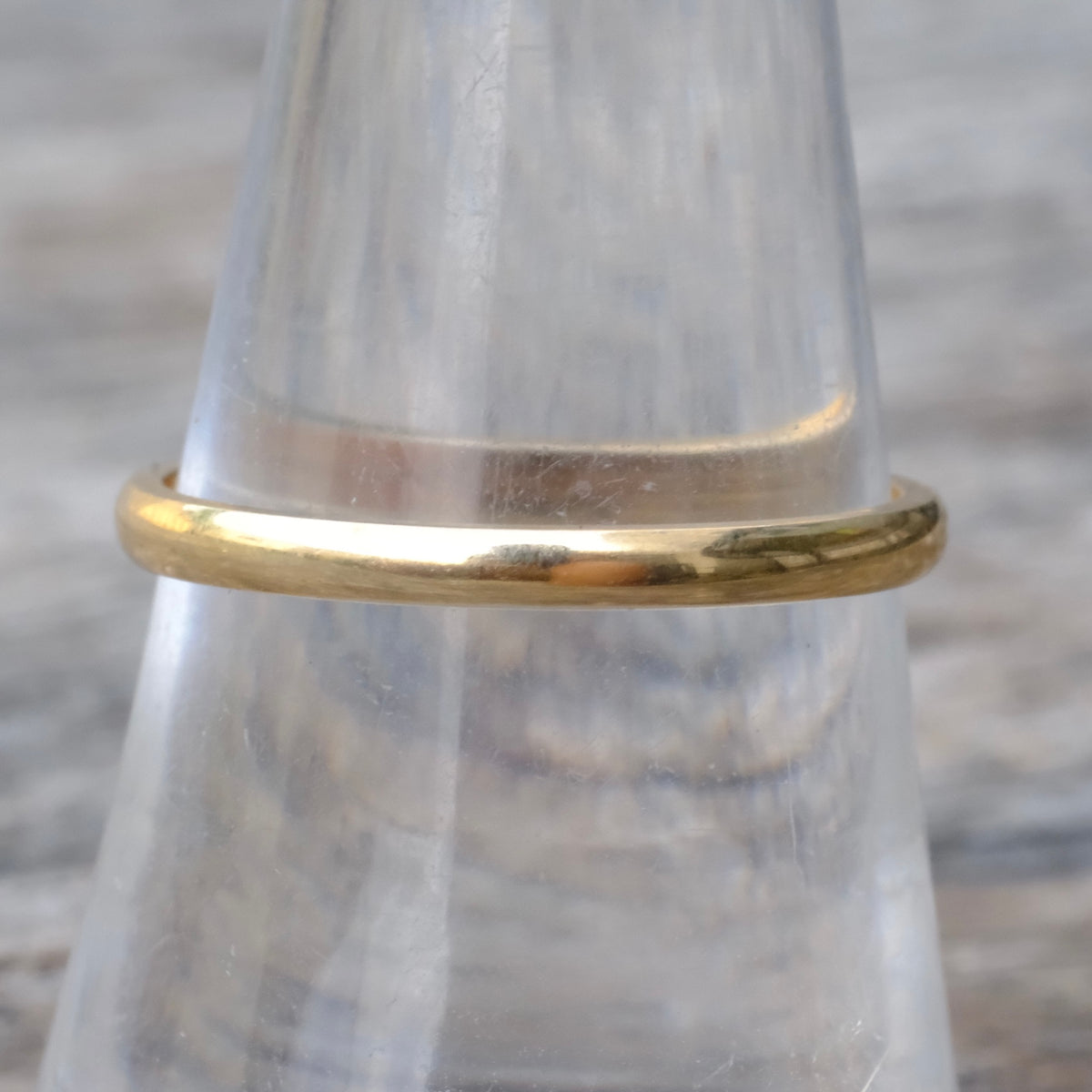 Vintage 14K Gold Band Ring 8