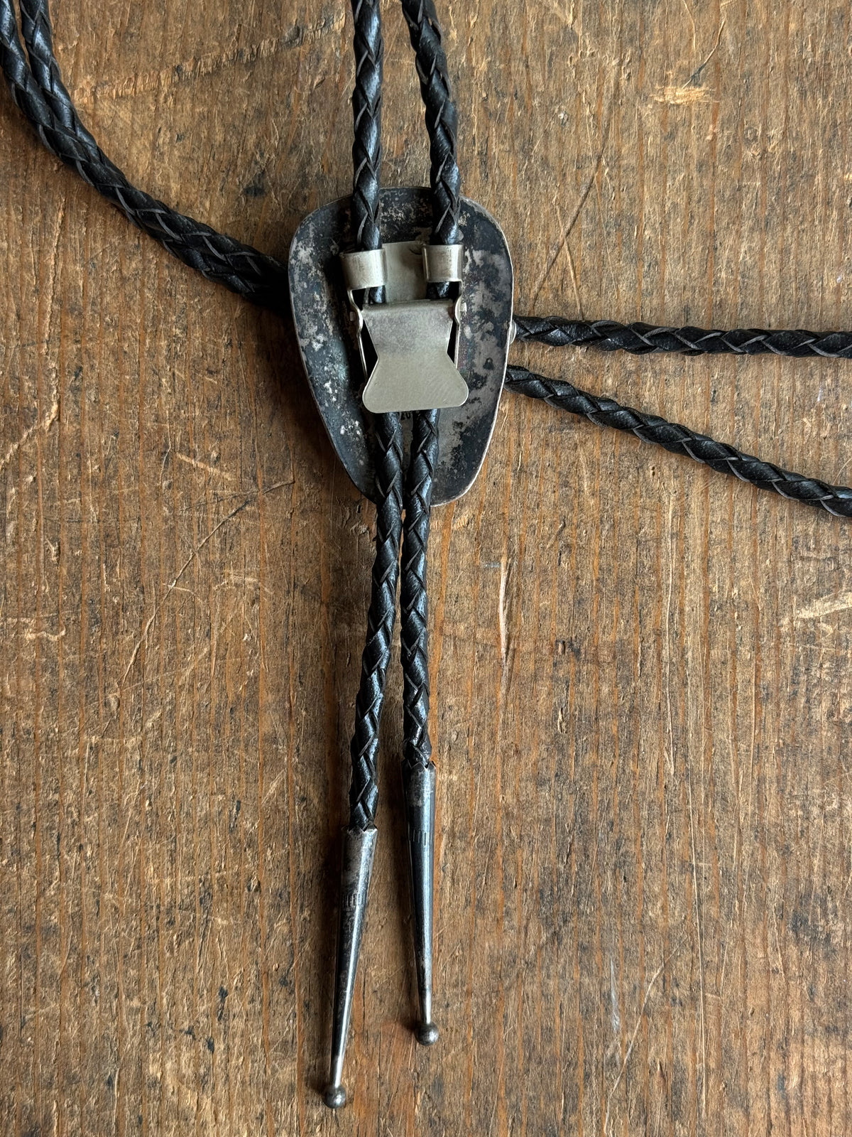Vintage Sterling Silver Turquoise Effie C. Snake Bolo