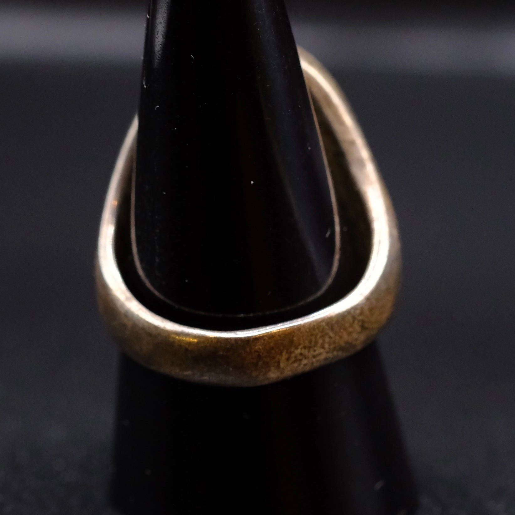 Vintage Sterling Crushed Turquoise and Coral Inlay Ring 9.25