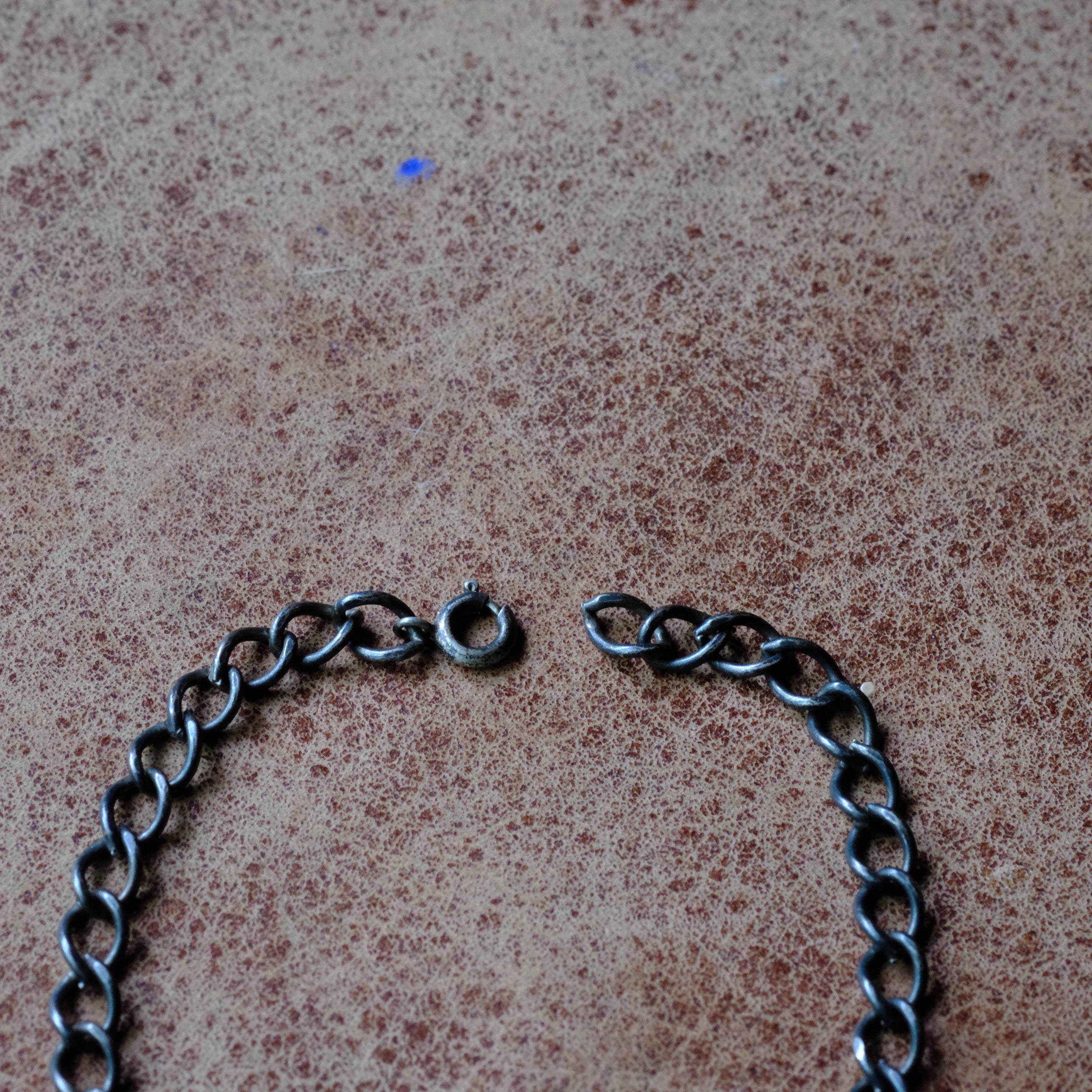 Vintage Sterling Silver Link Chain Bracelet