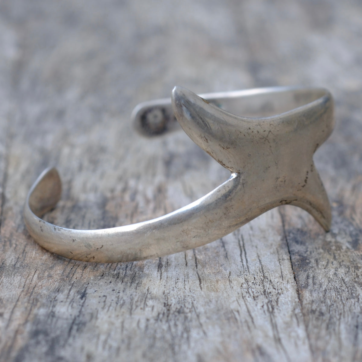 Vintage Sterling Silver Cuff Bracelet