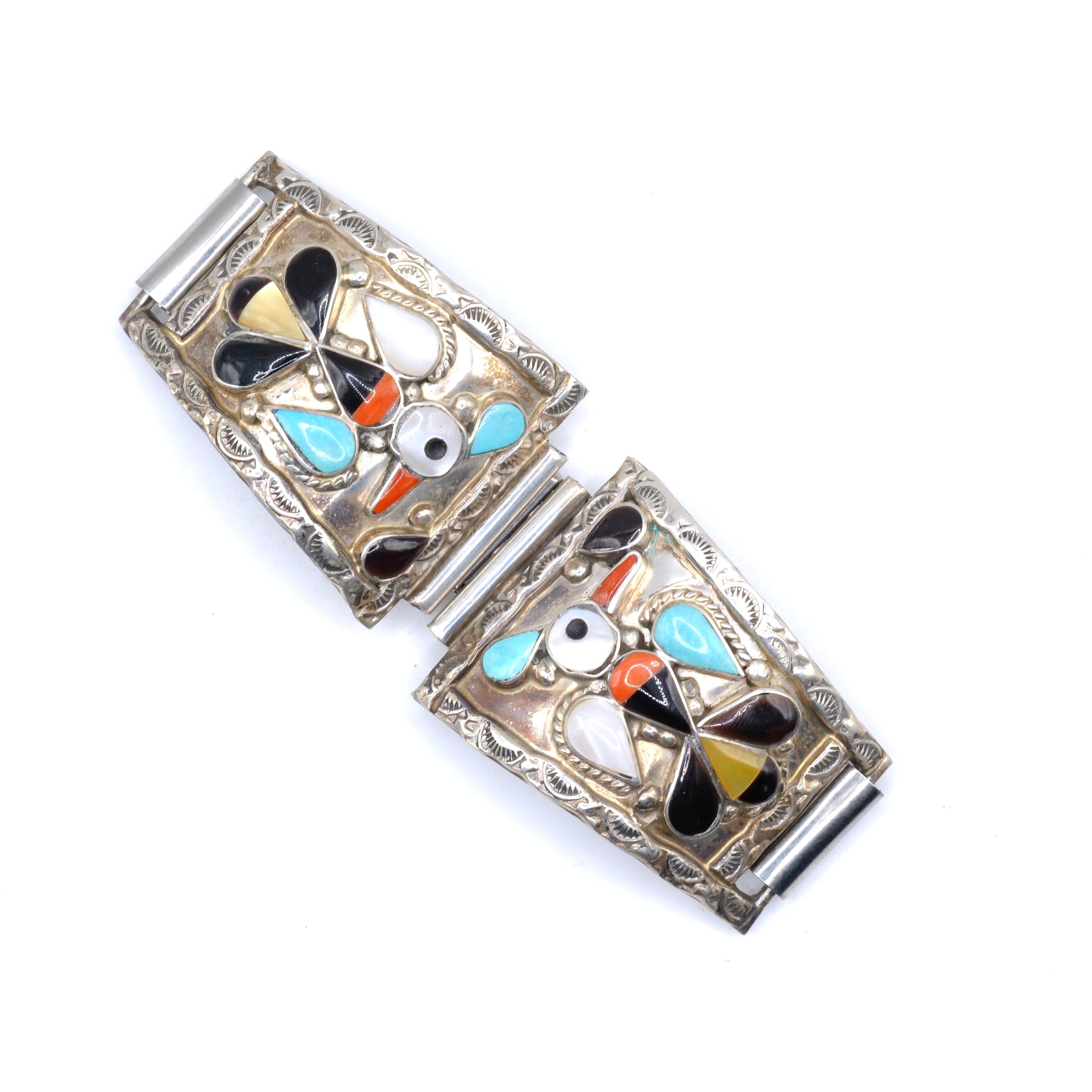 Vintage Sterling Thunderbird Watch Band