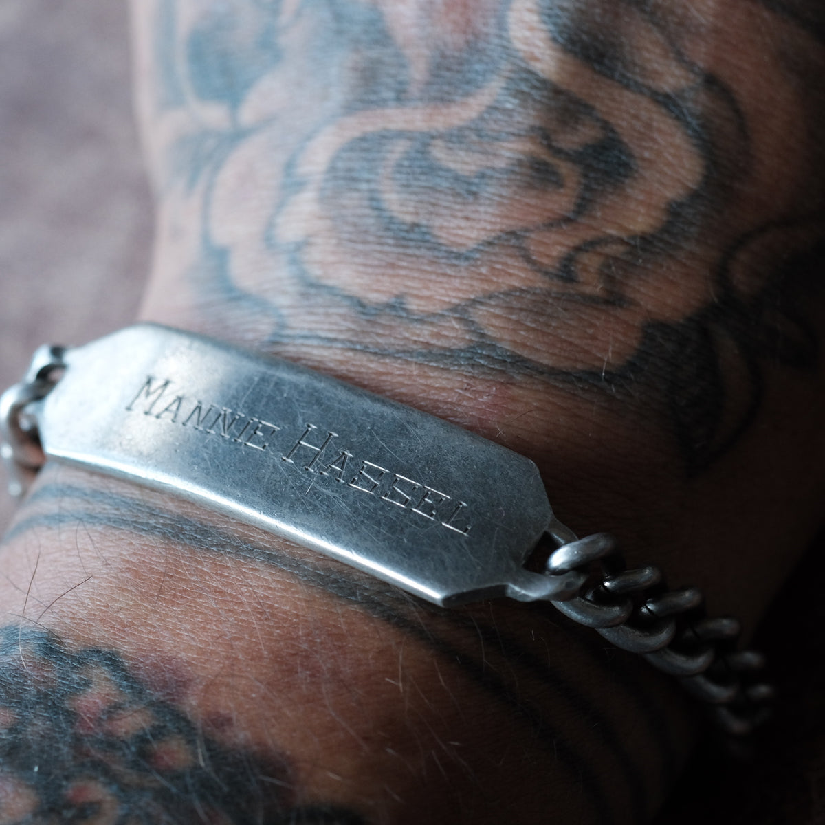 Vintage Sterling Silver Military ID Bracelet – American Decay Vintage Sterling Silver Military ID Bracelet – American Decay