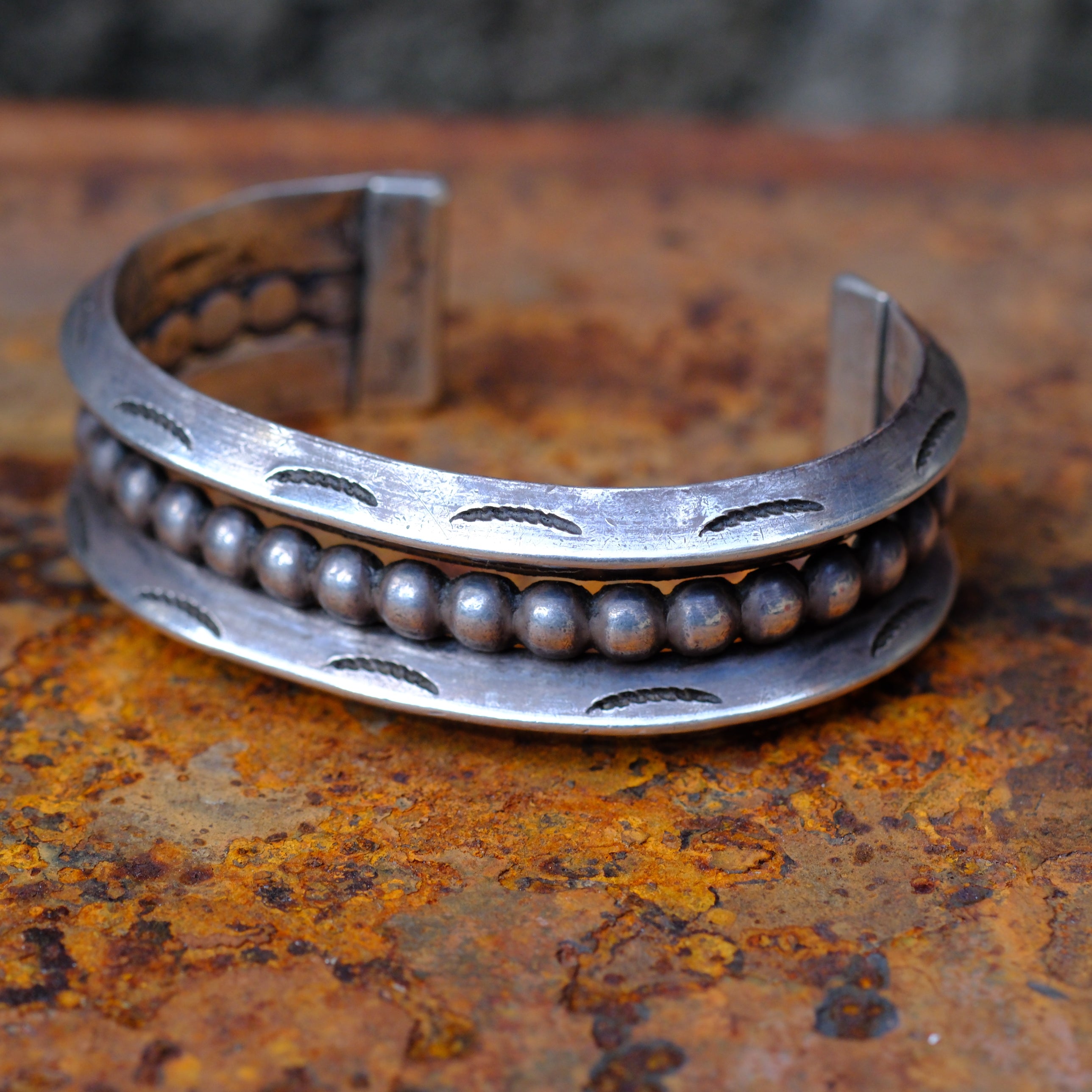1930's Ingot Sterling Heavy Cuff