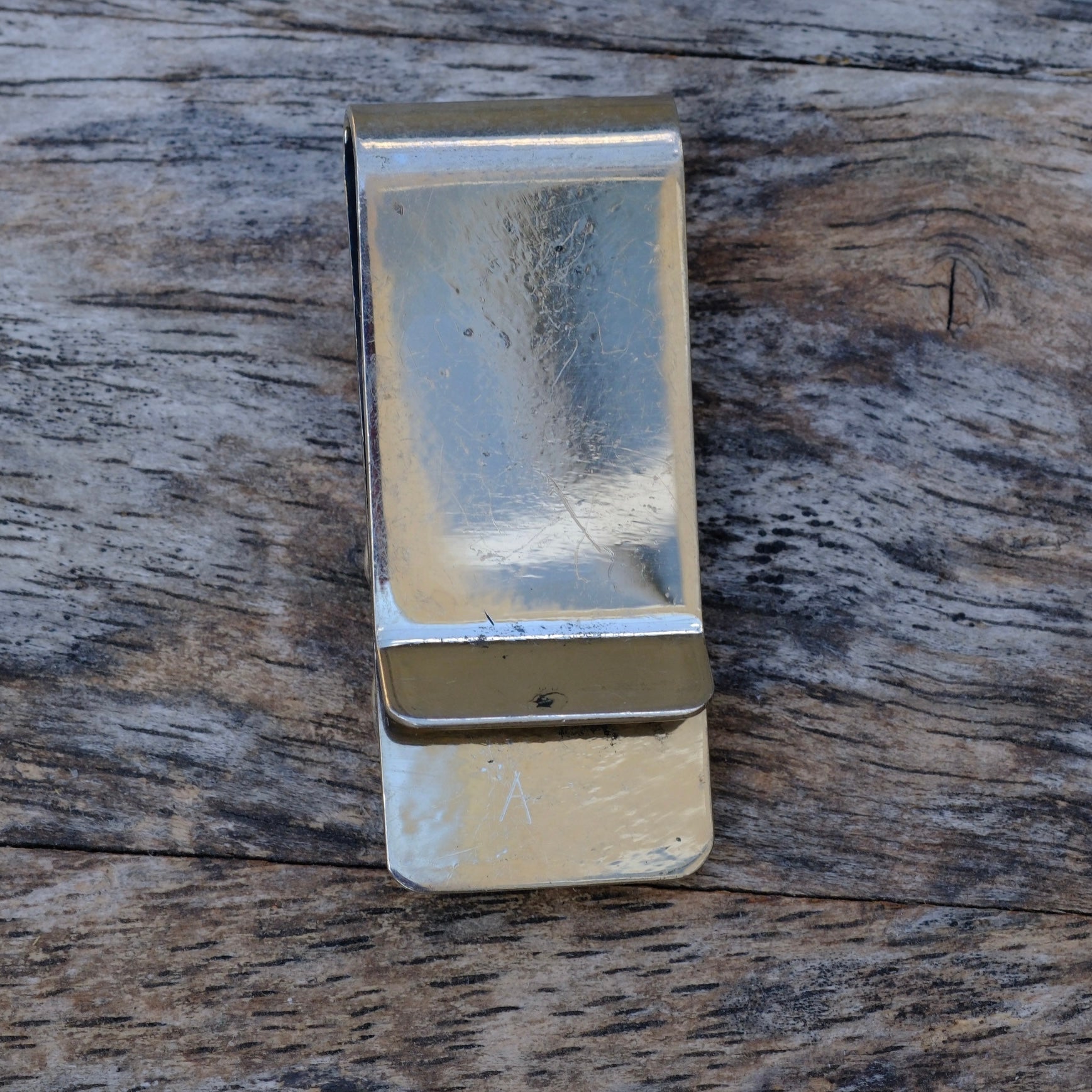 Vintage Turquoise and Coral Feather Money Clip