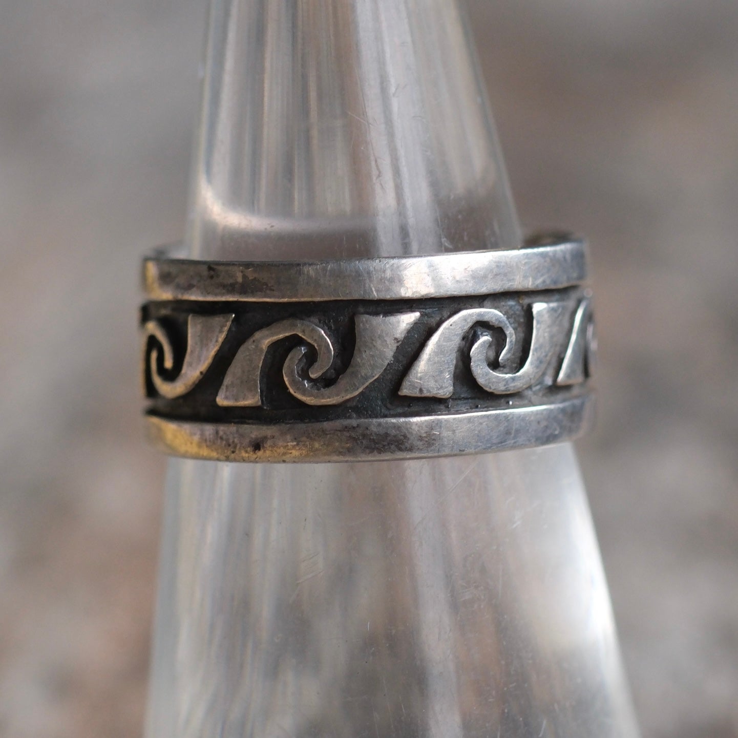 Vintage Sterling Silver Band 5.5