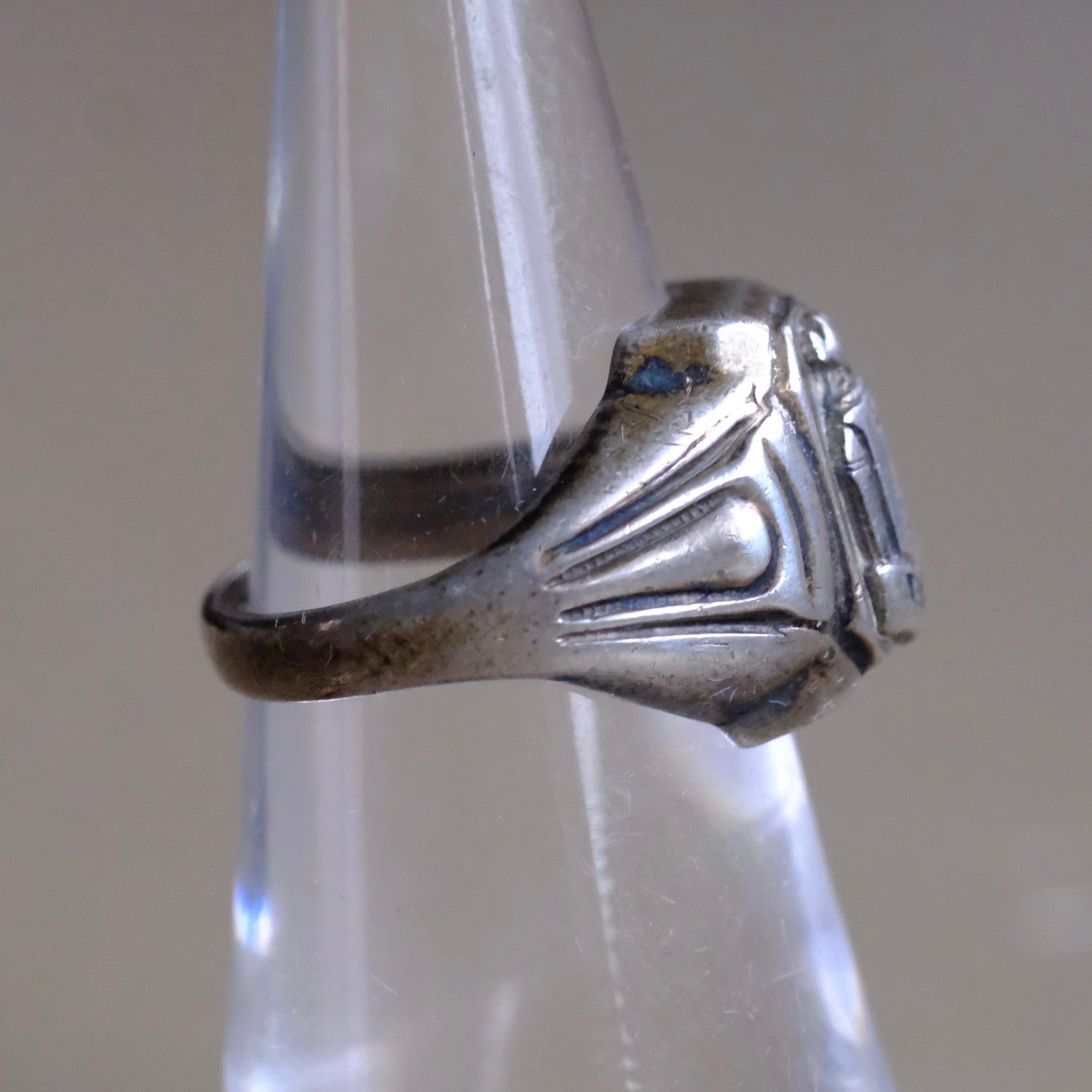Vintage Sterling 1956 Class Ring 5.75