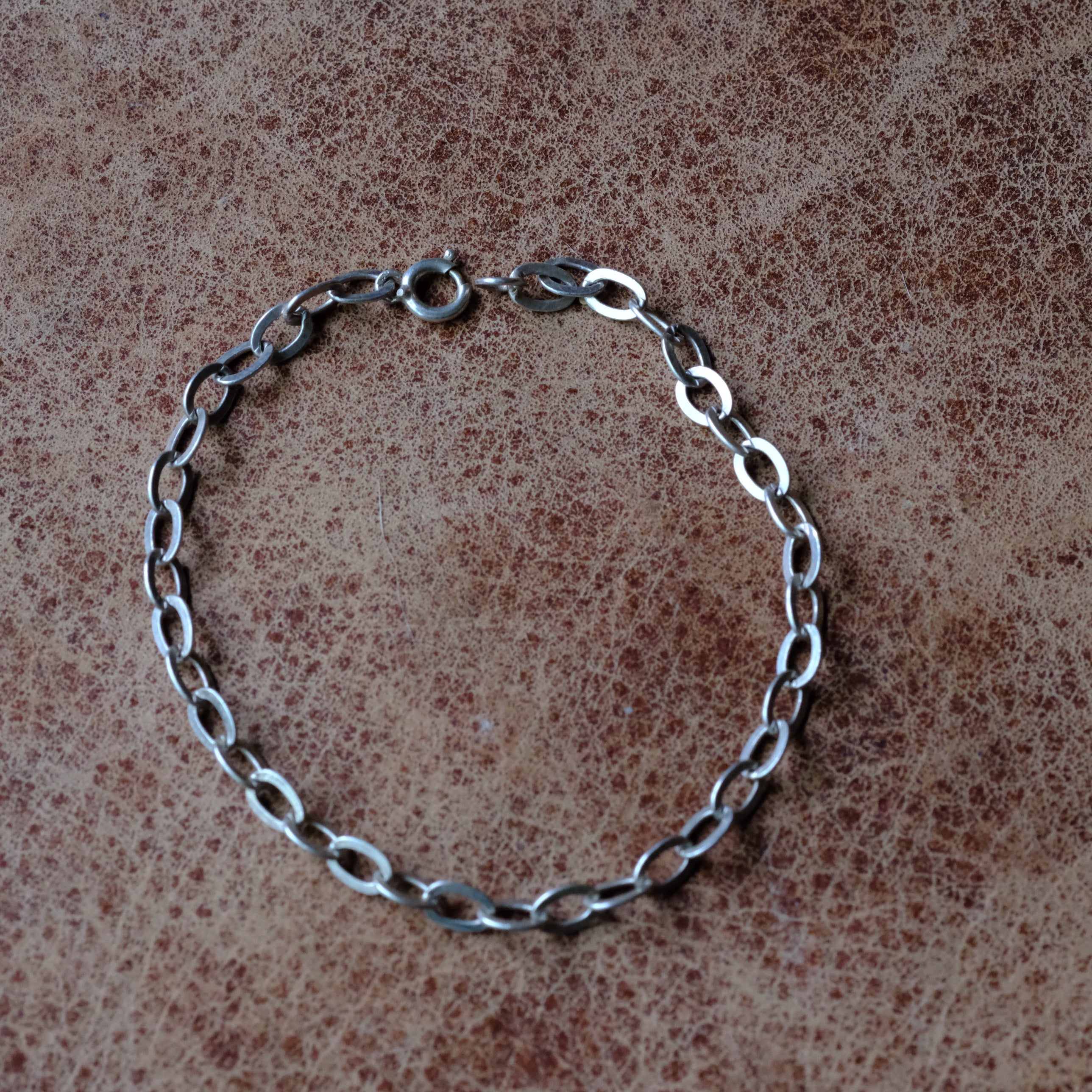Vintage Sterling Silver Link Bracelet