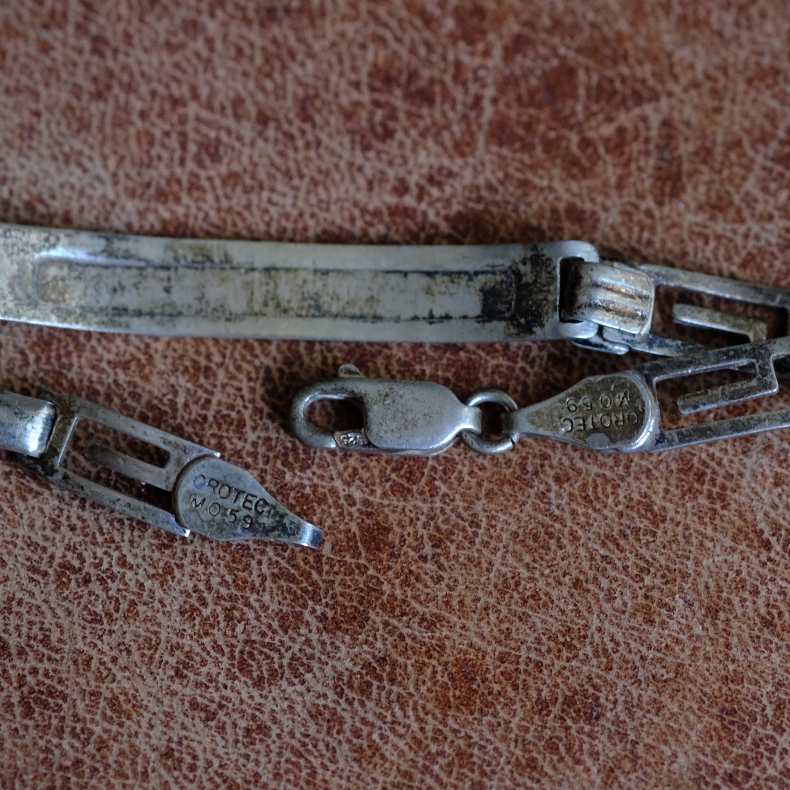Vintage Sterling Silver Chain Link Bracelet