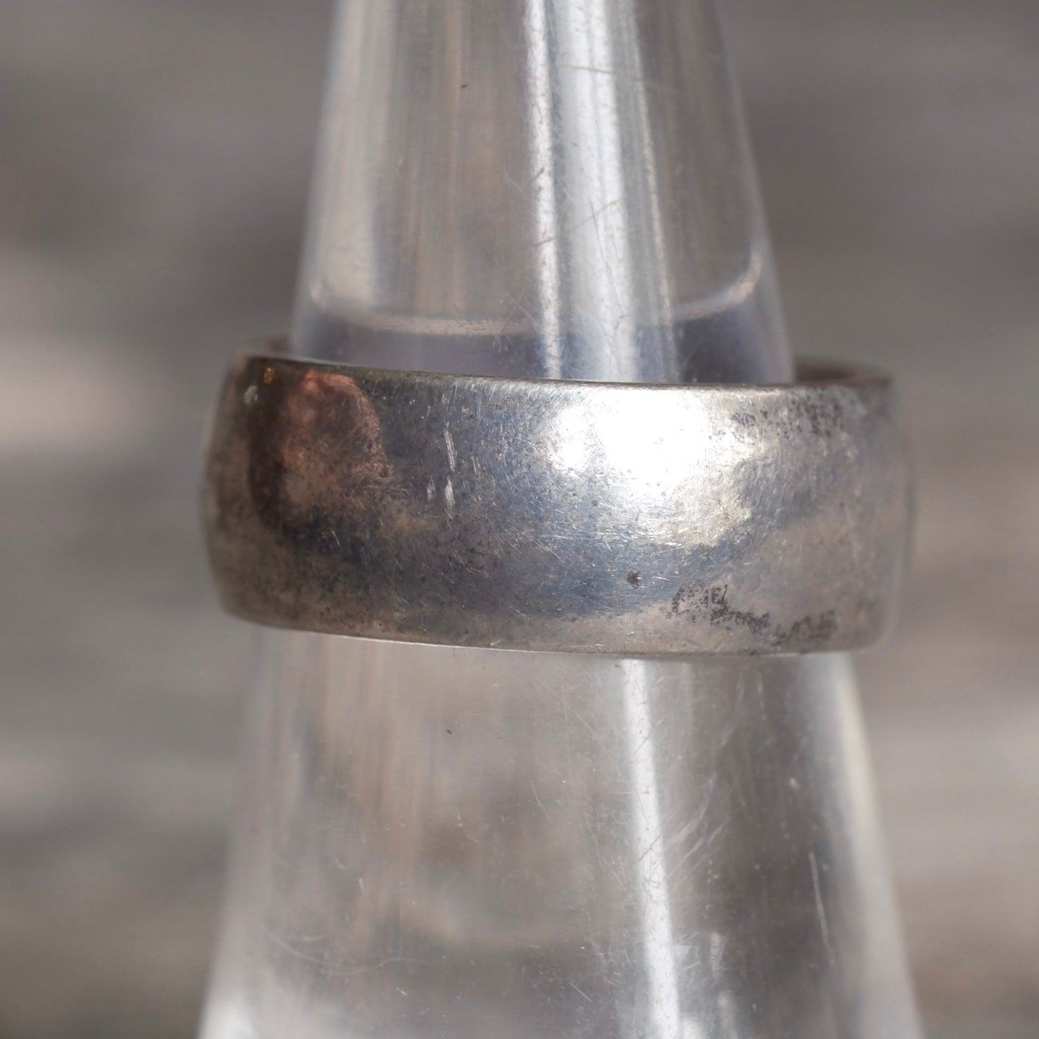 Vintage Sterling Silver Band Ring 6.5