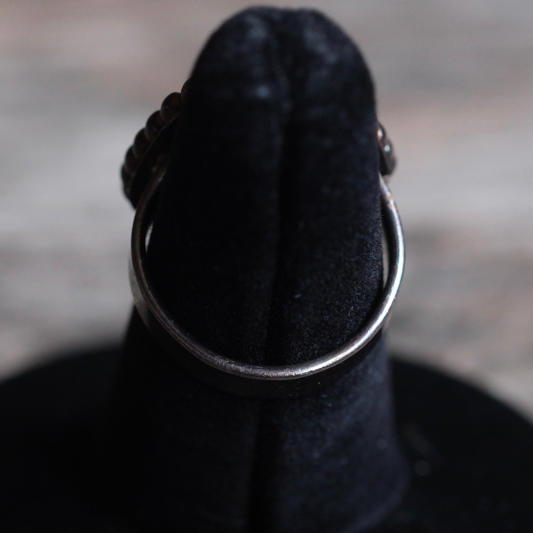 Vintage Sterling Turquoise Ring 5.5