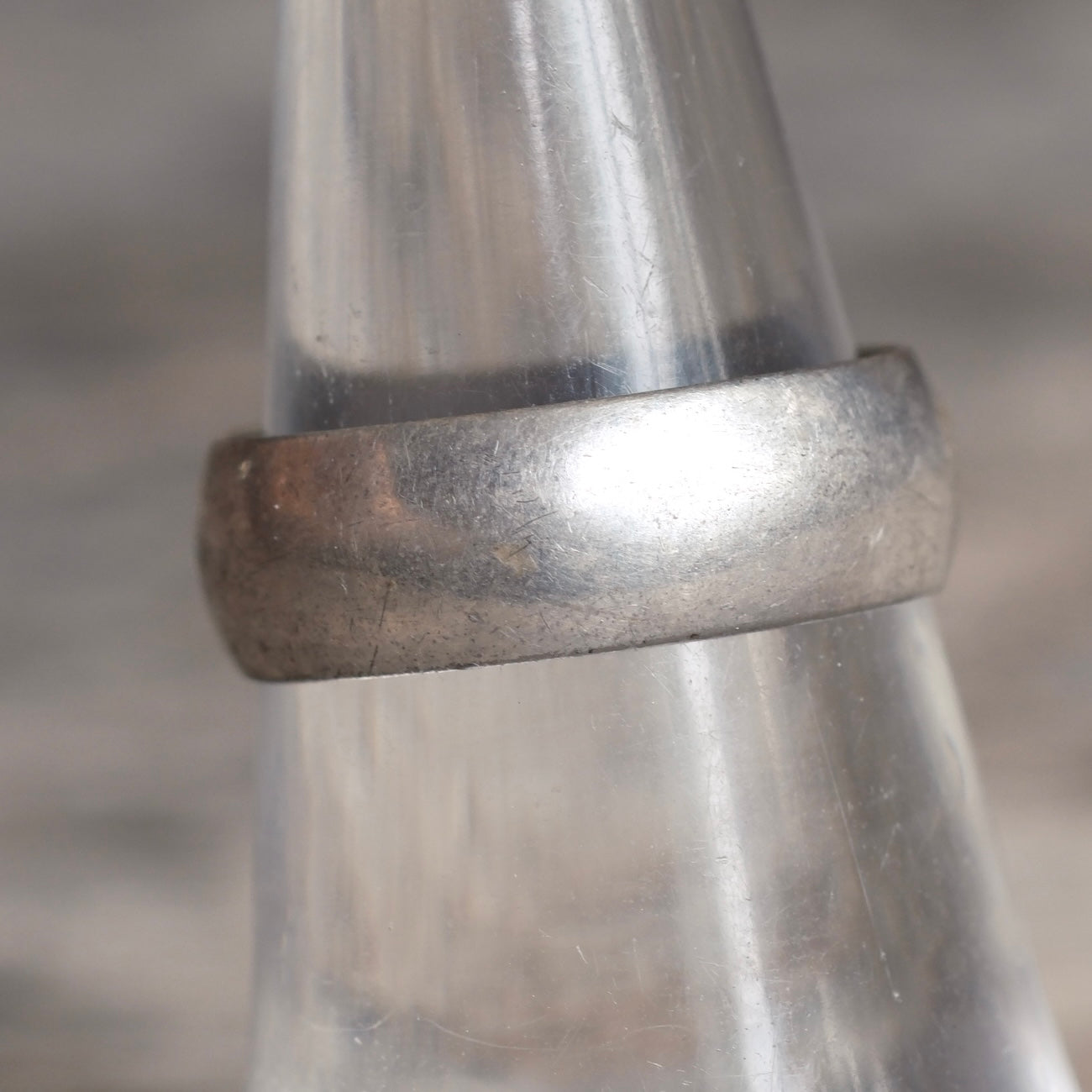 Vintage Sterling Silver Band Ring 6.75