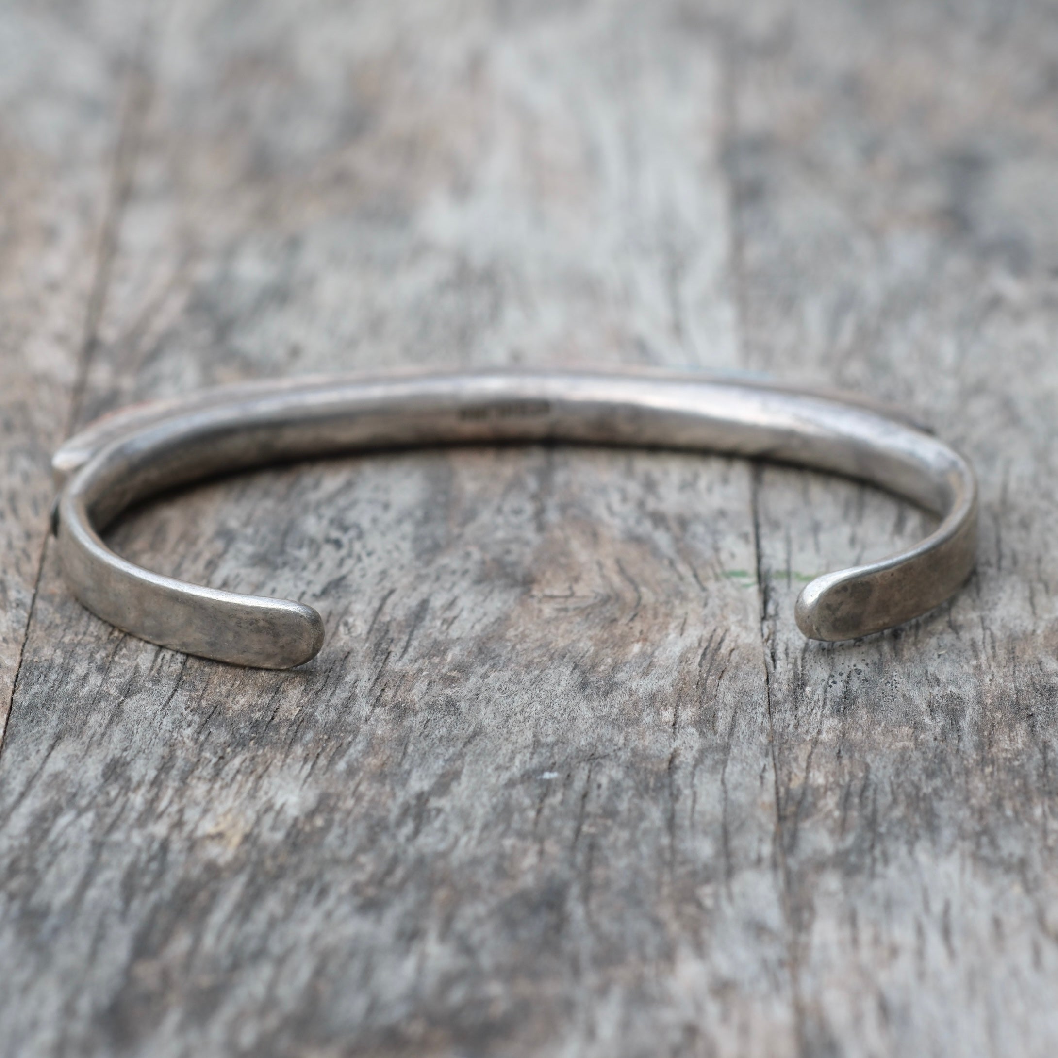 Vintage Sterling Zuni Inlay Cuff Bracelet