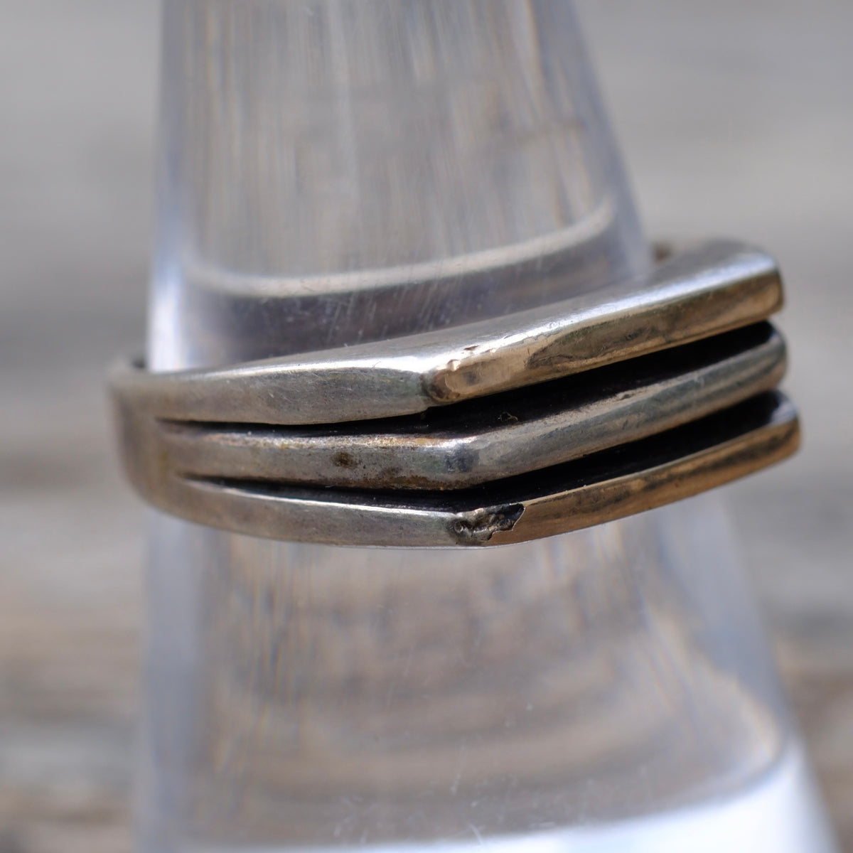 Vintage Sterling Silver Band Ring 8.25