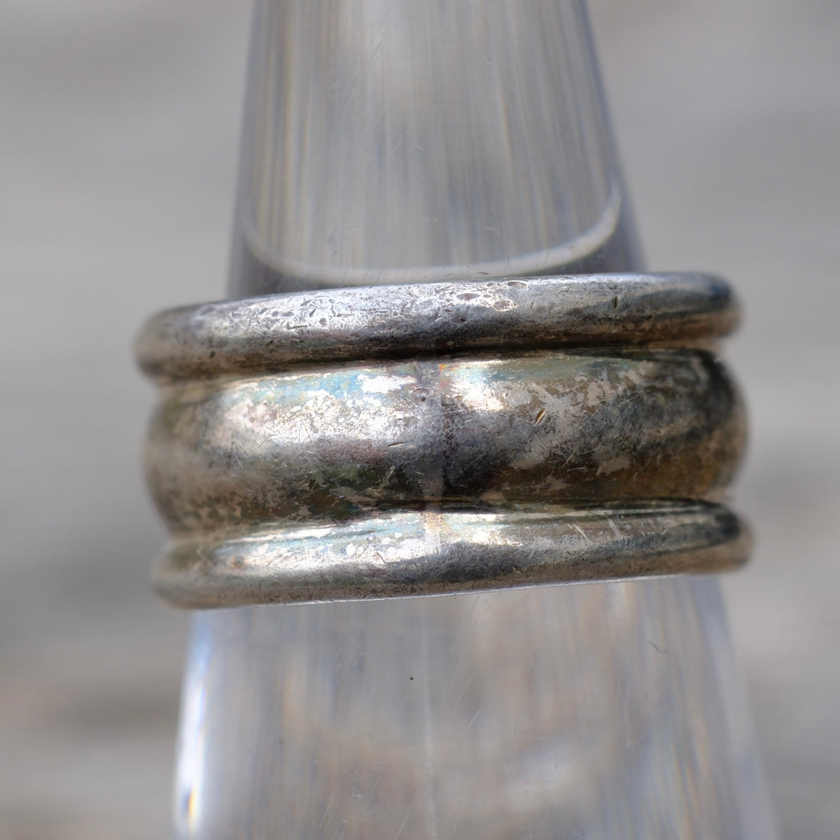 Vintage Sterling Silver Band Ring 5.75