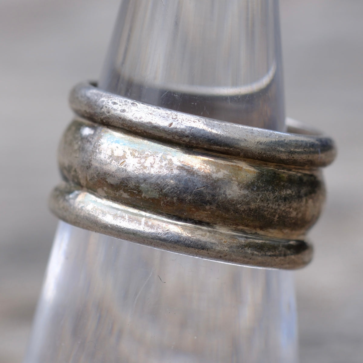 Vintage Sterling Silver Band Ring 5.75