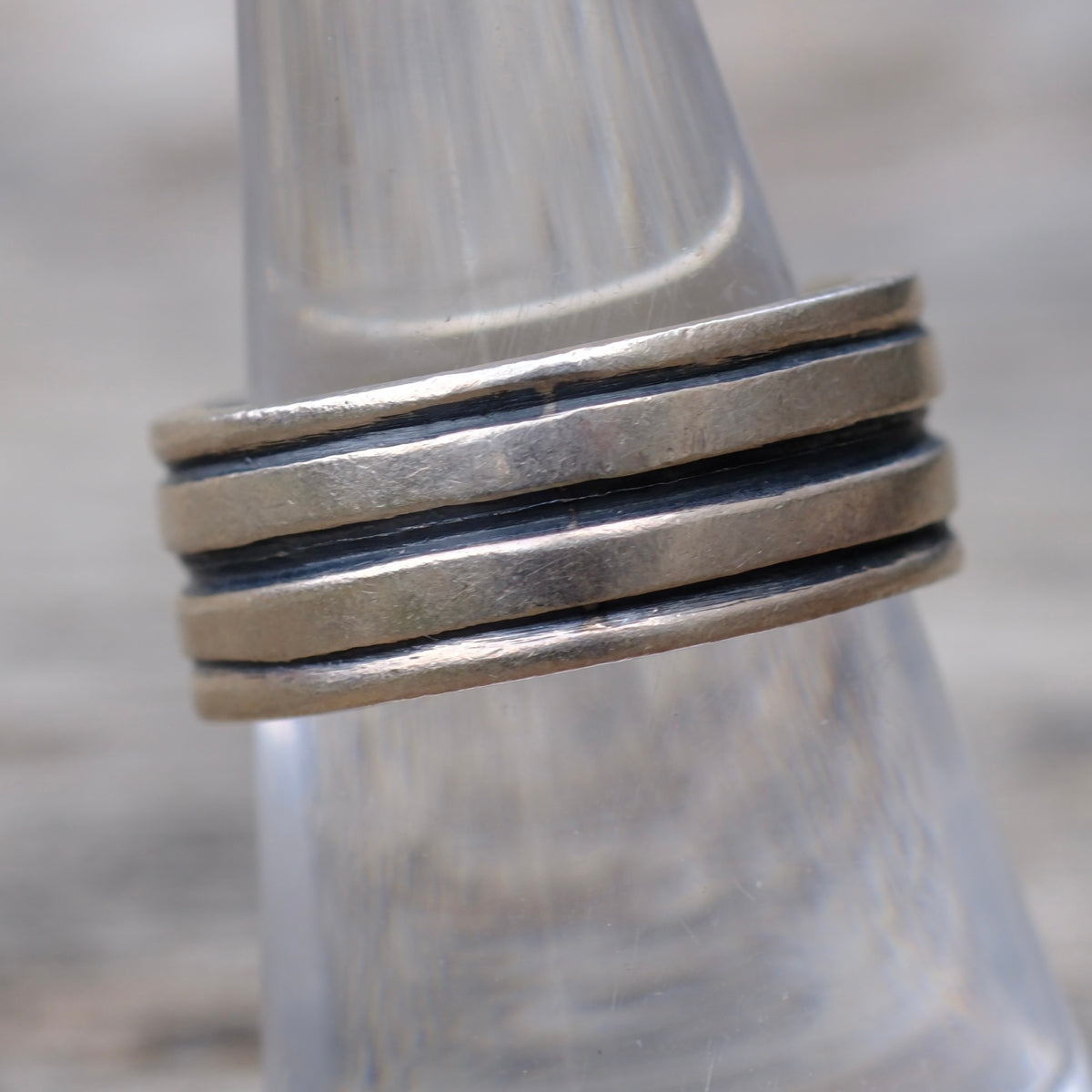 Vintage Sterling Silver Band Ring 8