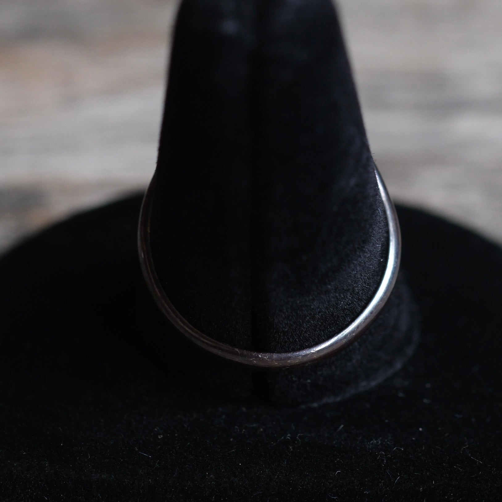 Vintage Sterling Mother Of Pearl Feather Ring 8.75
