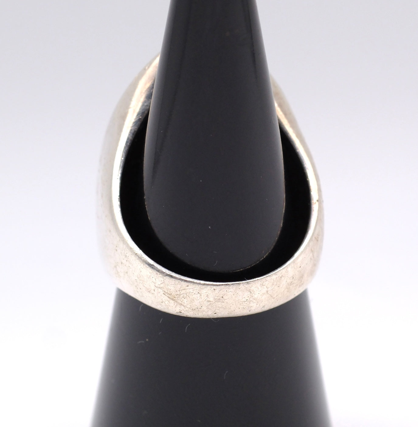 Vintage Sterling Faux Turquoise Ring 6.75