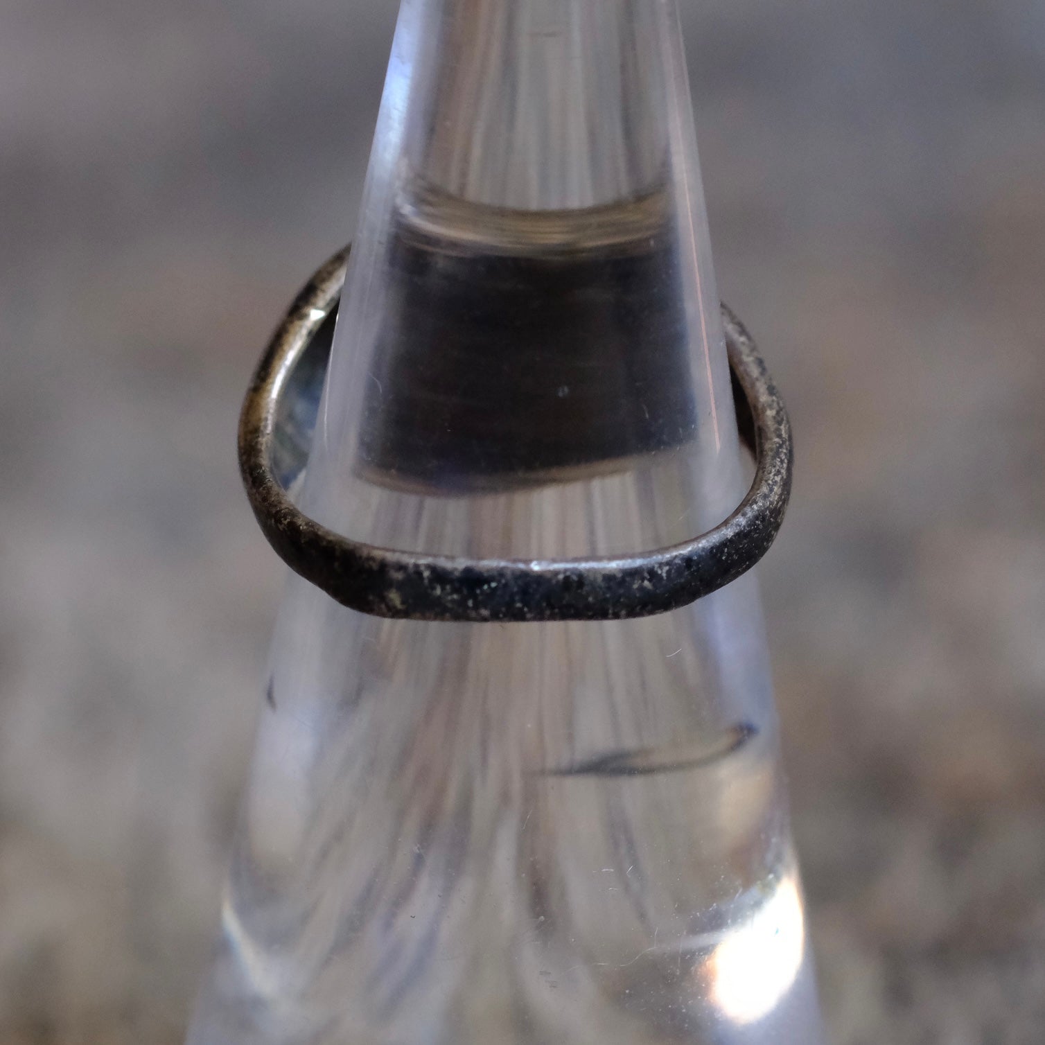 Vintage Sterling Silver Heart Ring 5.25