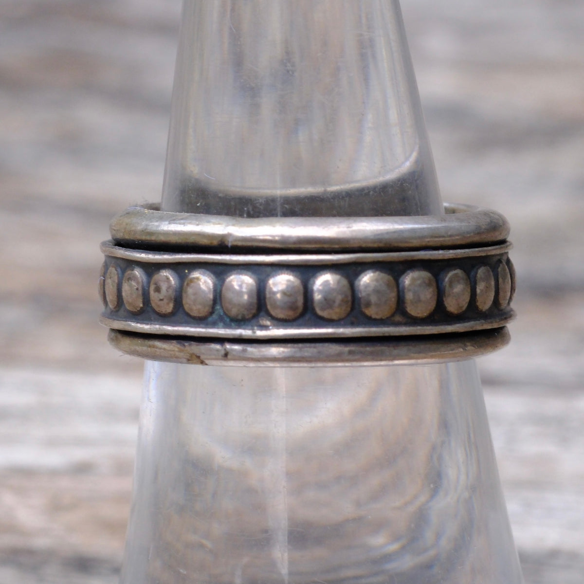Vintage Sterling Silver Band Ring 7