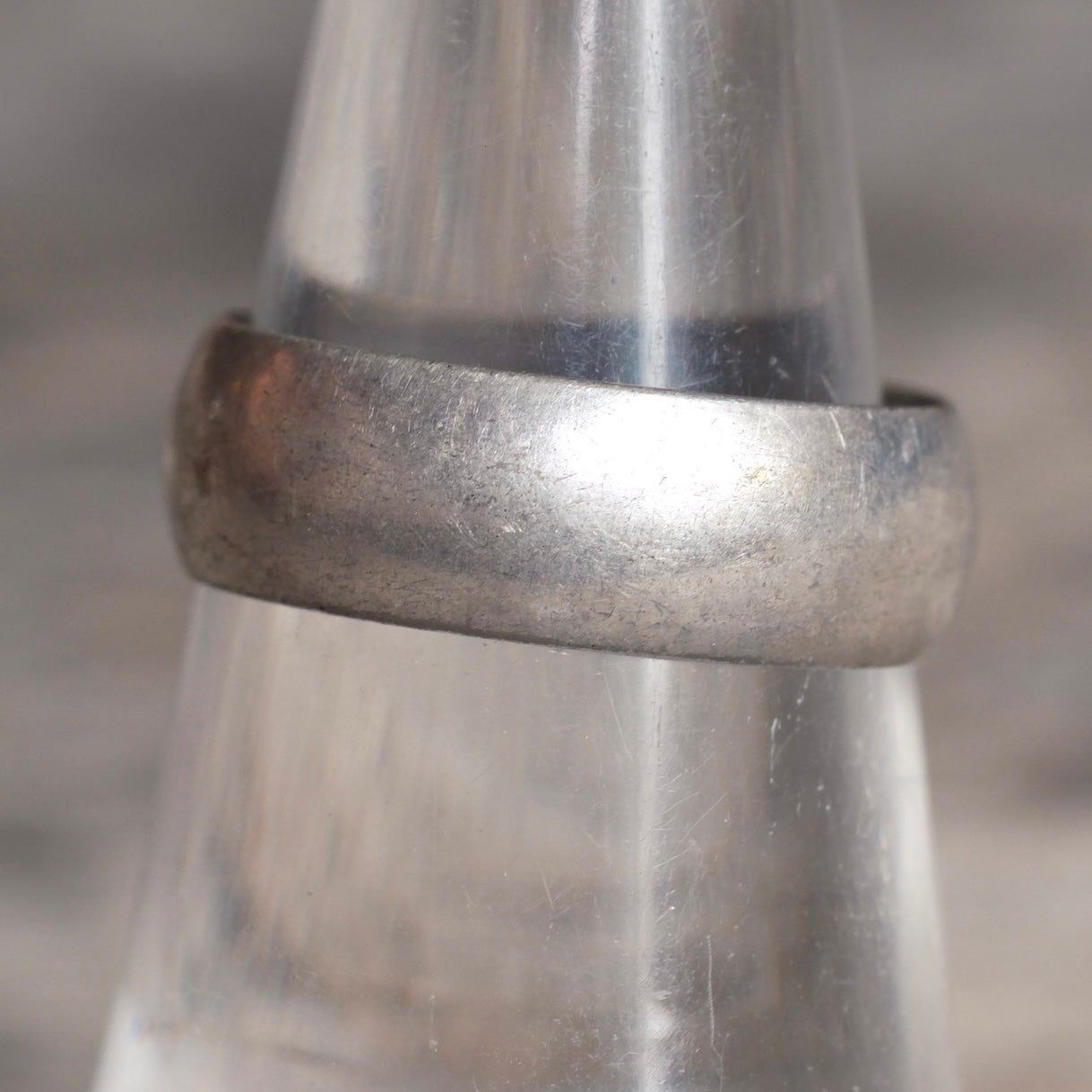 Vintage Sterling Silver Band Ring 6.75