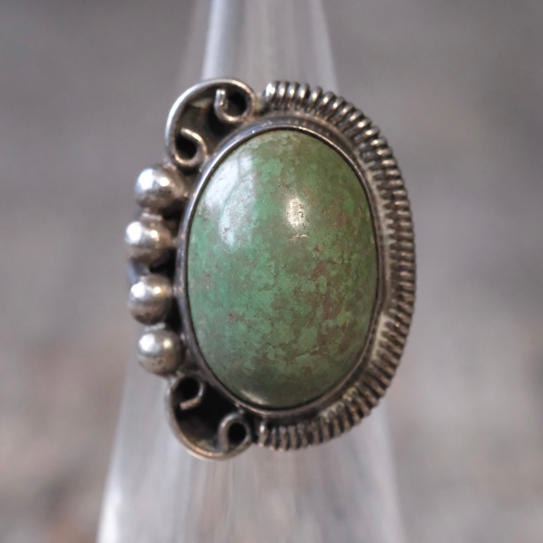 Vintage Sterling Turquoise Ring 4