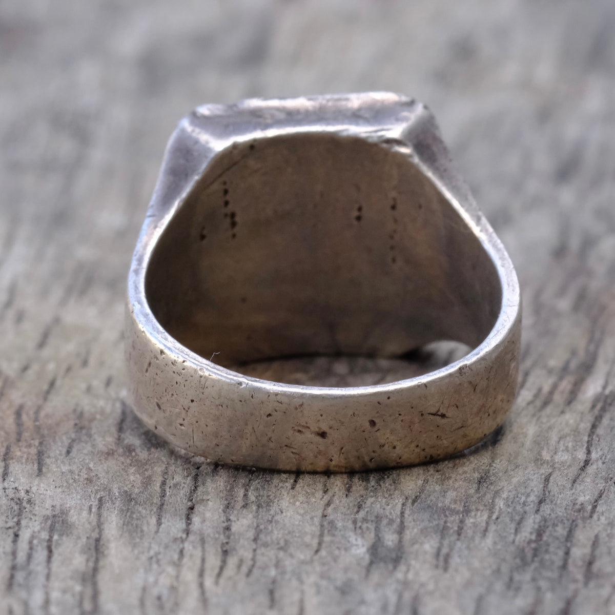 Vintage Sterling Turquoise Ring 7.75