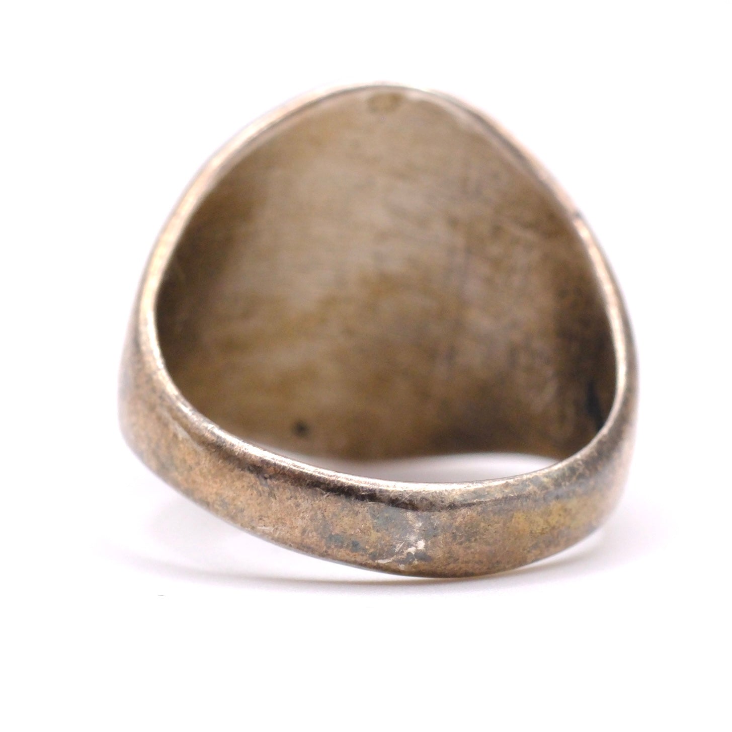 Vintage Sterling Turquoise Bear Paw Ring 10