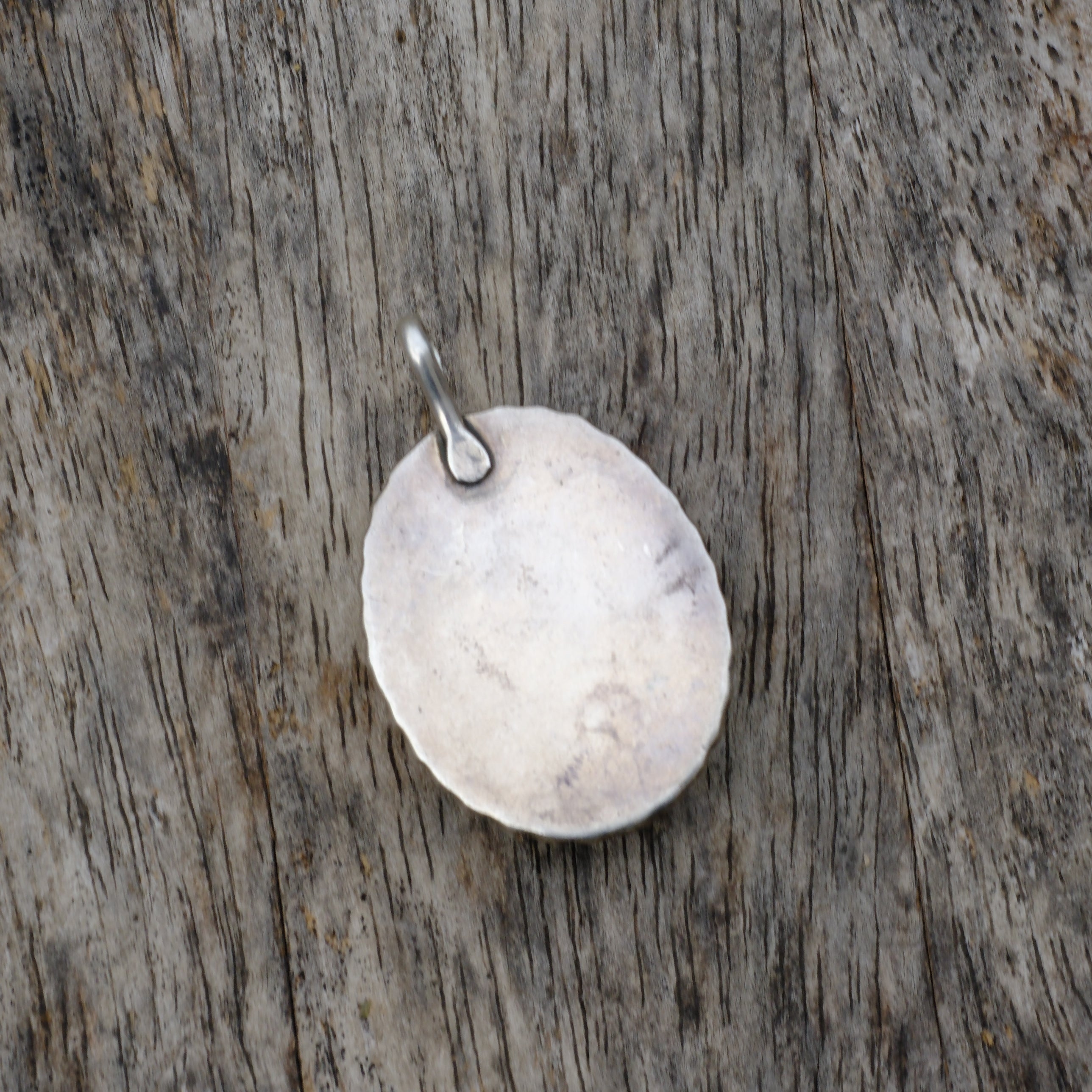 Vintage Sterling Turquoise Pendant