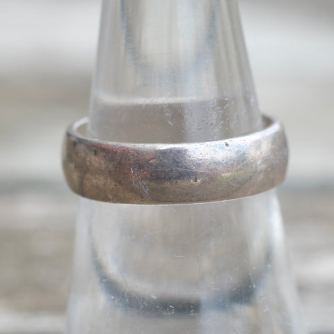 Vintage Sterling Silver Band 7