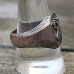Vintage Sterling Order Of The Moose Signet Ring 10.75