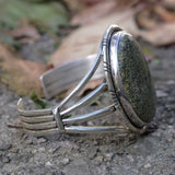 Vintage Sterling Verasite Cuff